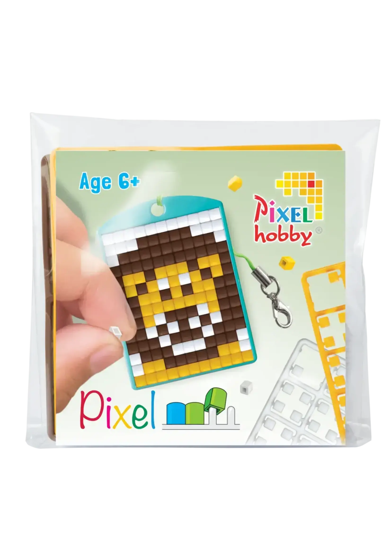 Pixel Pixel hobby Sleutelhanger Leeuw