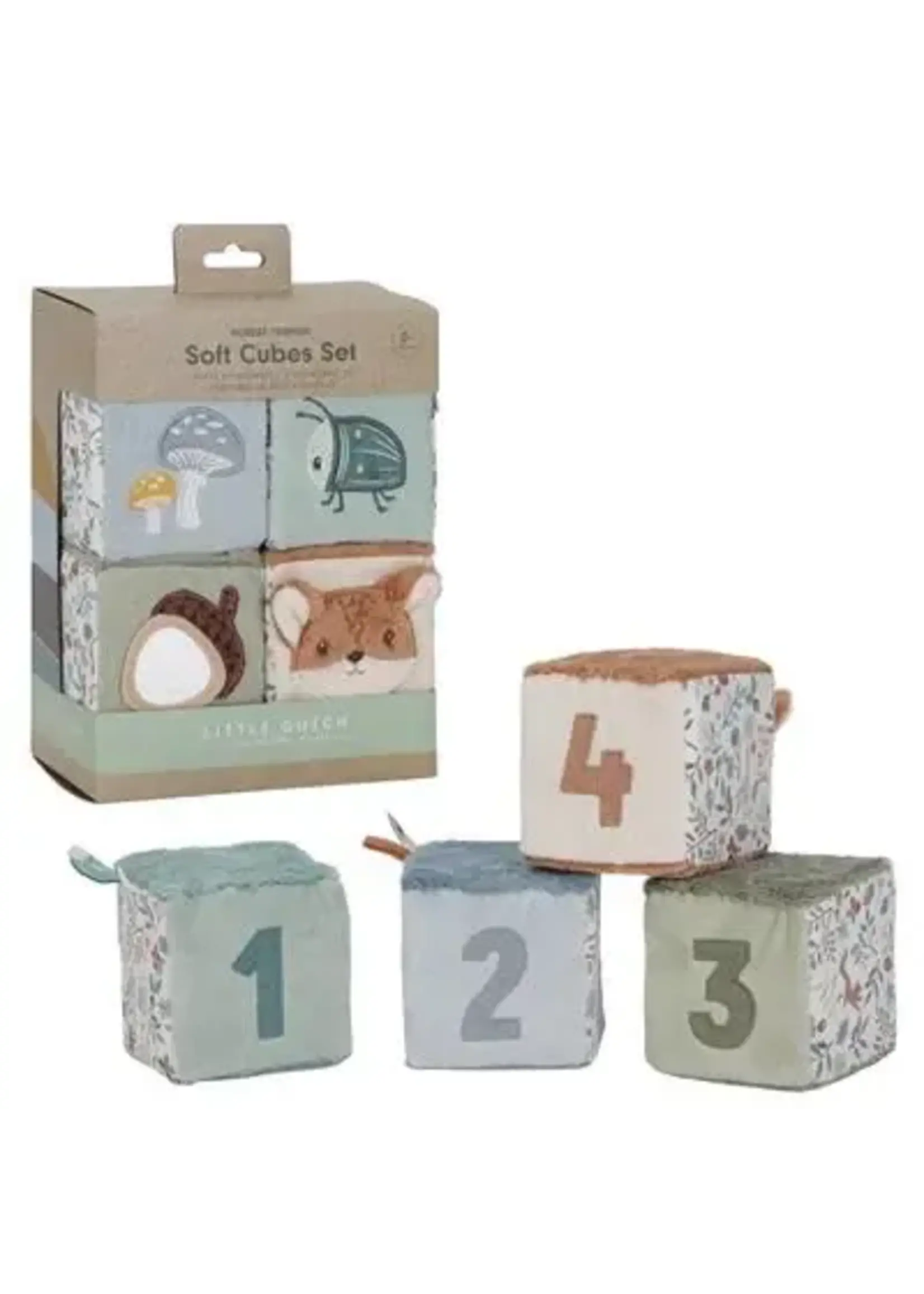 Little Dutch Little Dutch Forest Friends Zachte Blokkenset