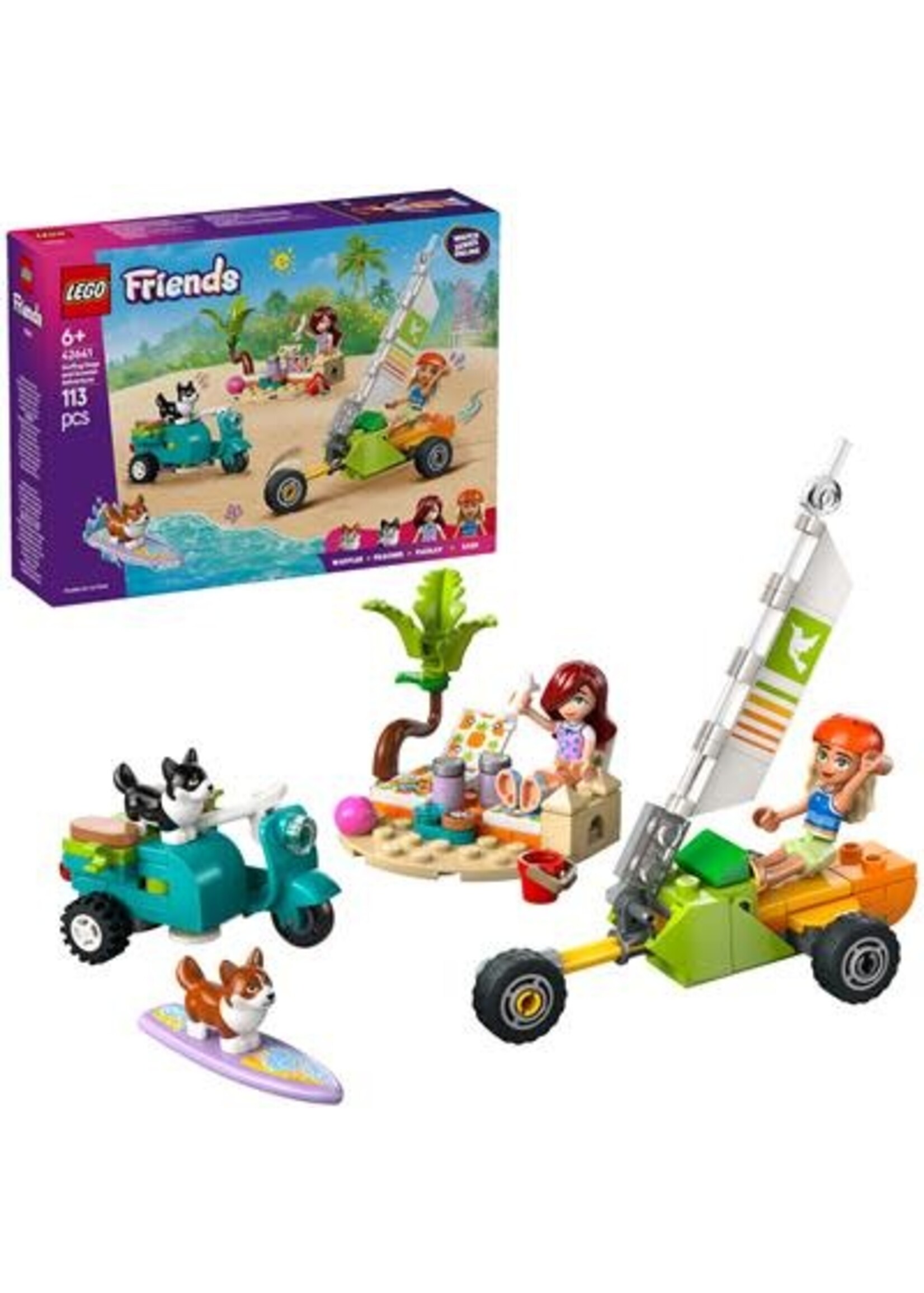 Lego Lego 42641 Friends Surf- En Scooterplezier Honden