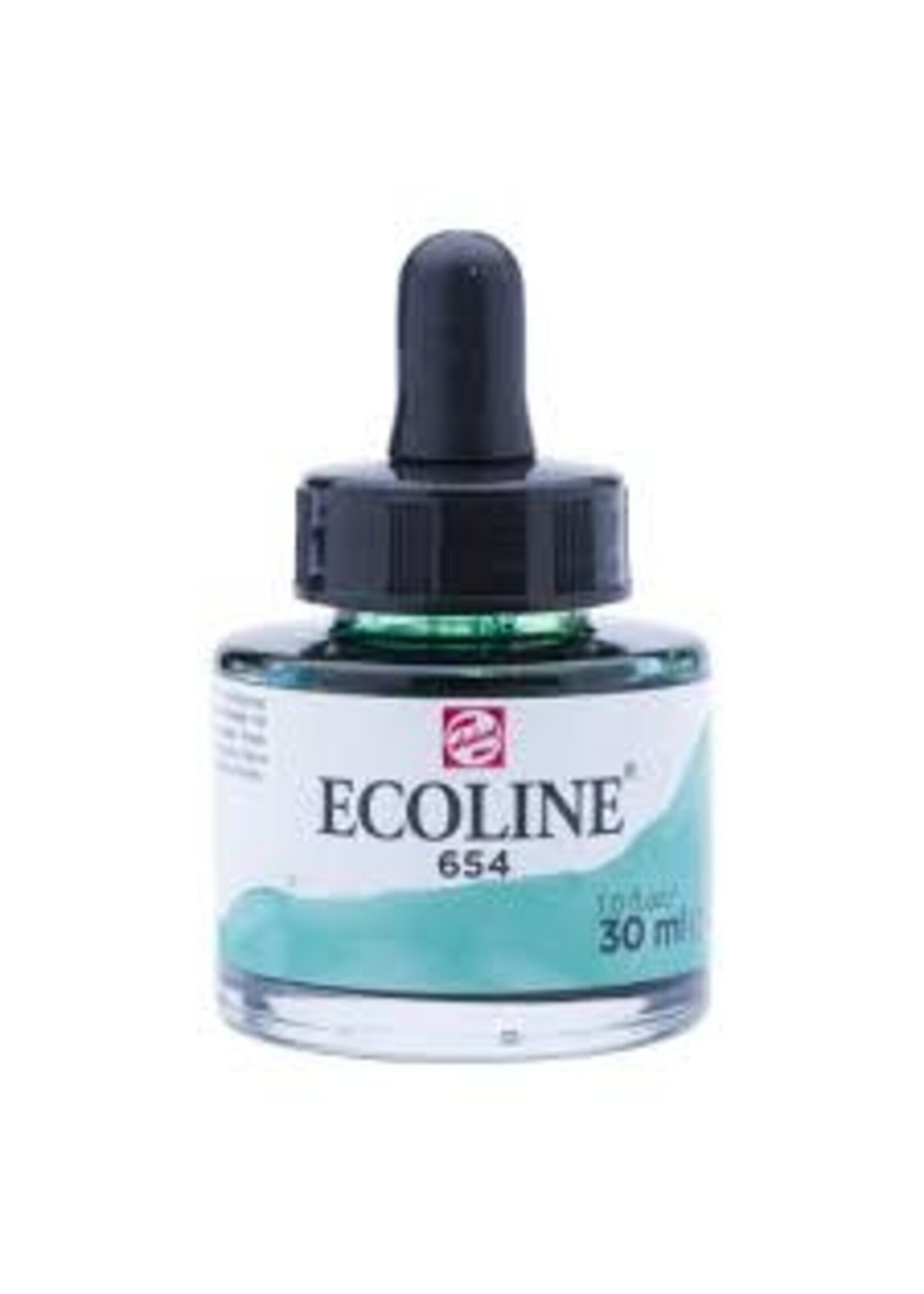 ECOLINE Ecoline Vloeibare Waterverf Fles 30 ml Dennengroen 654