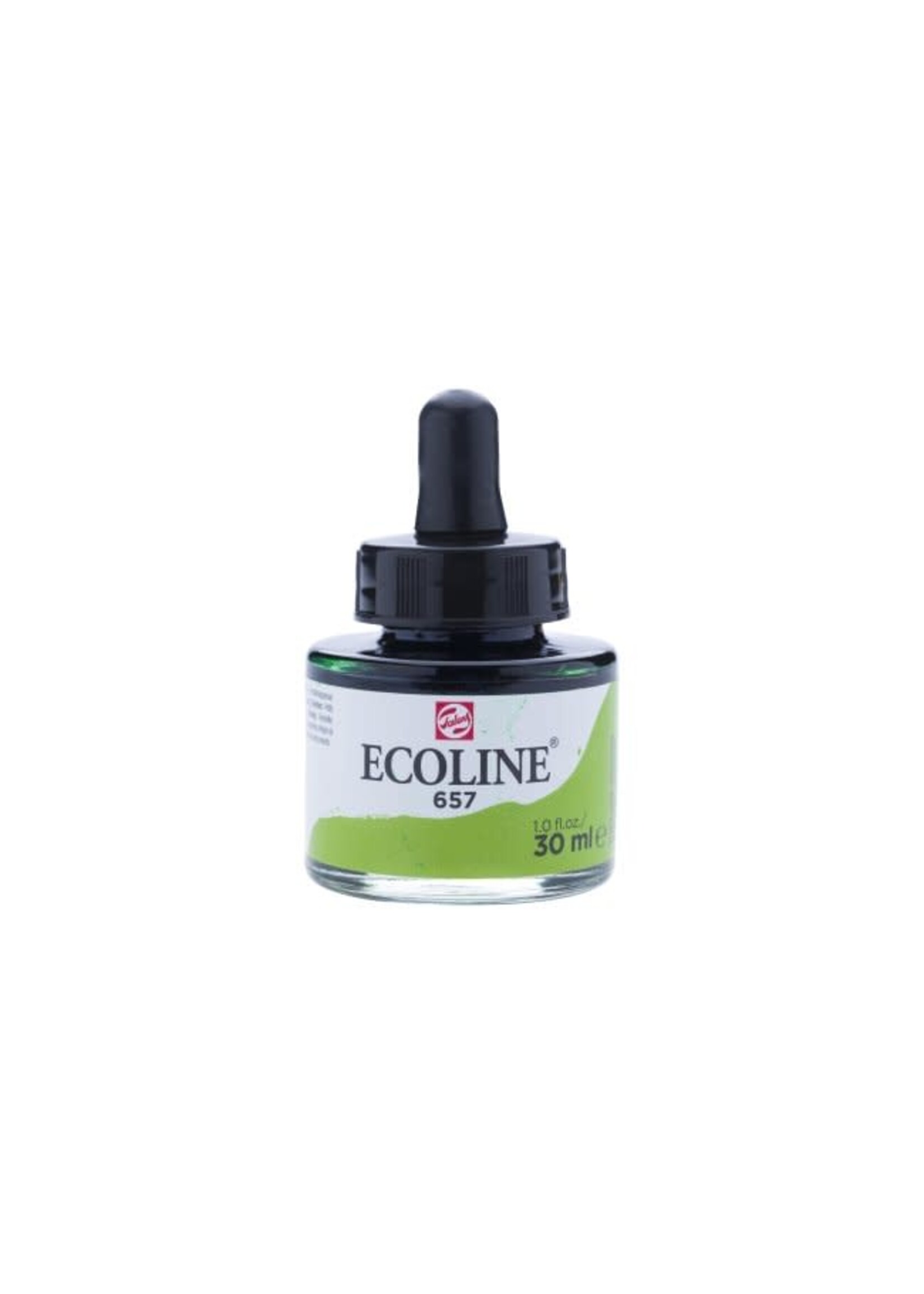 ECOLINE Ecoline Vloeibare Waterverf Fles 30 ml Bronsgroen 657