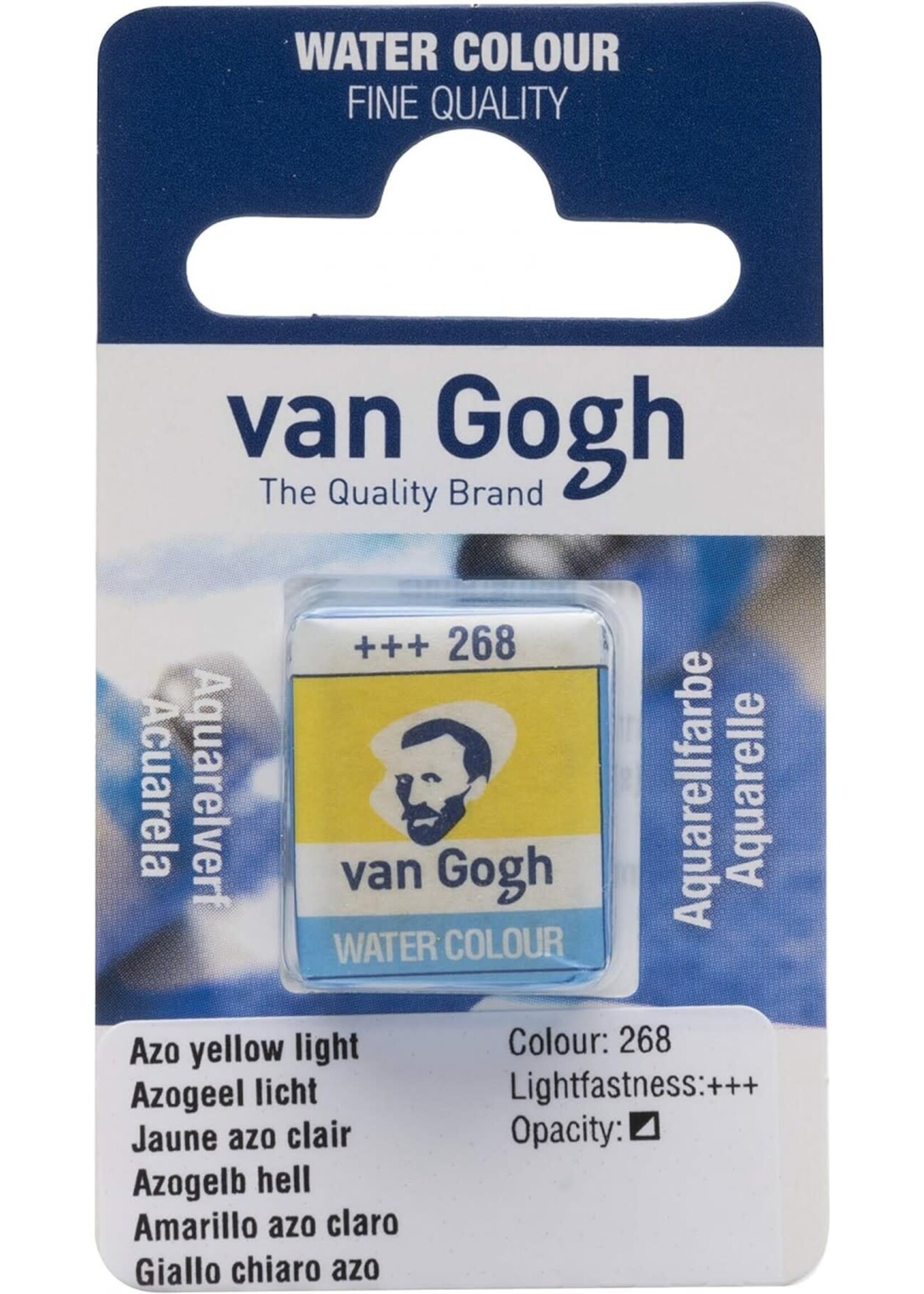 VAN GOGH Van Gogh Aquarelverf Napje 1 piece Azogeel Licht 268