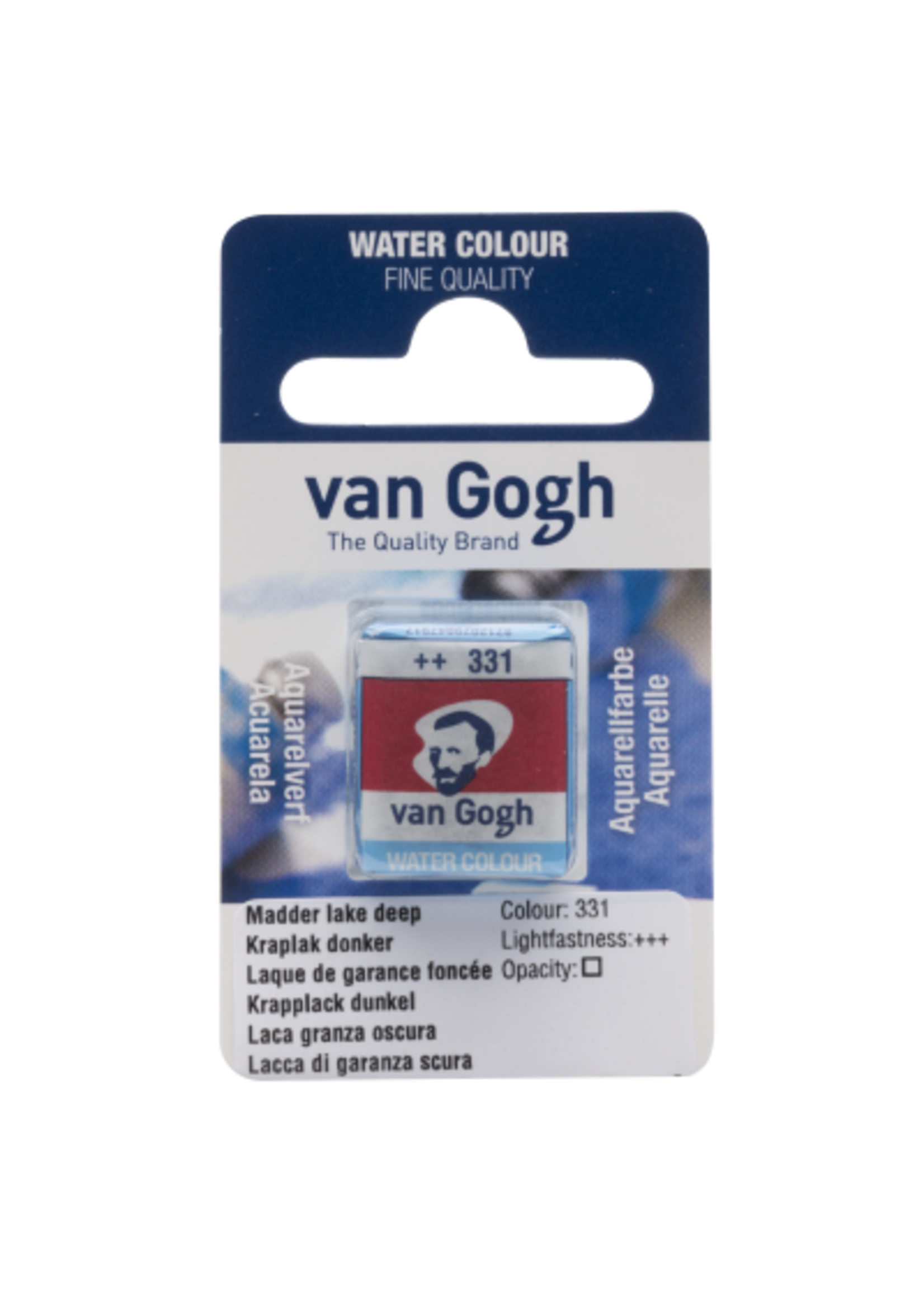 VAN GOGH Van Gogh Aquarelverf Napje 1 piece Kraplak Donker 331