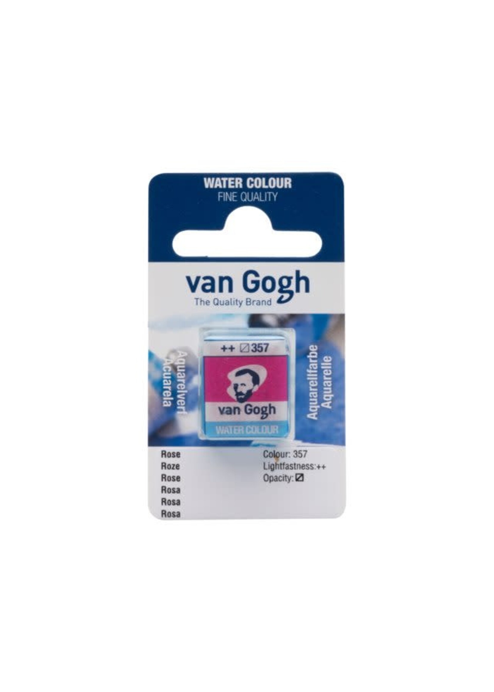 VAN GOGH Van Gogh Aquarelverf Napje 1 piece Roze 357