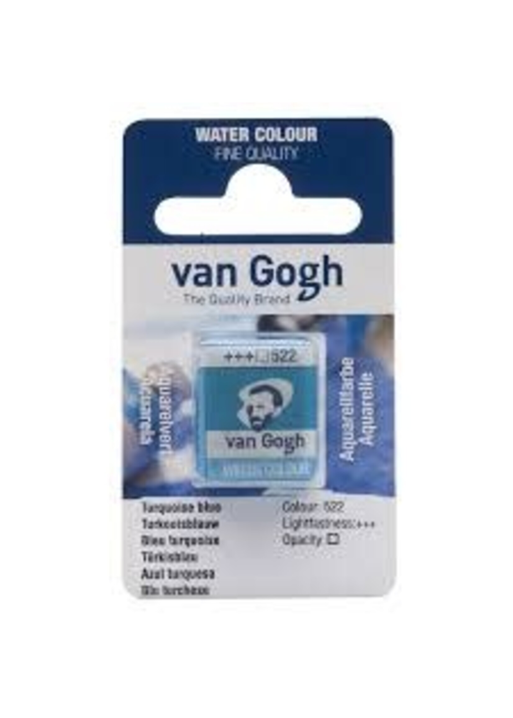 VAN GOGH Van Gogh Aquarelverf Napje 1 piece Turkooisblauw 522