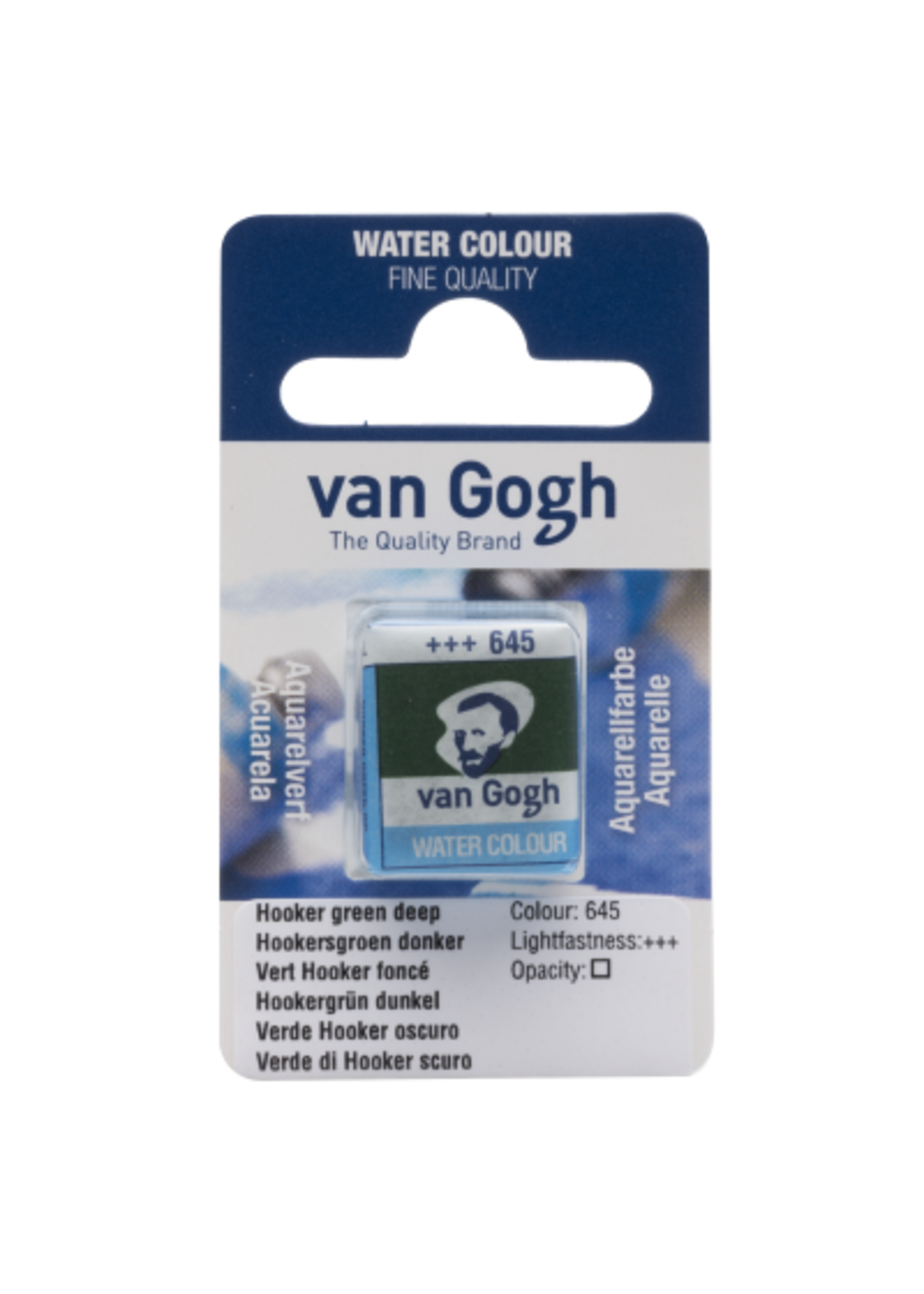VAN GOGH Van Gogh Aquarelverf Napje 1 piece Hookersgroen Donker 645