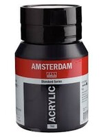 Talens Amsterdam Amsterdam Standard Series Acrylverf Pot 500 ml Lampenzwart 702