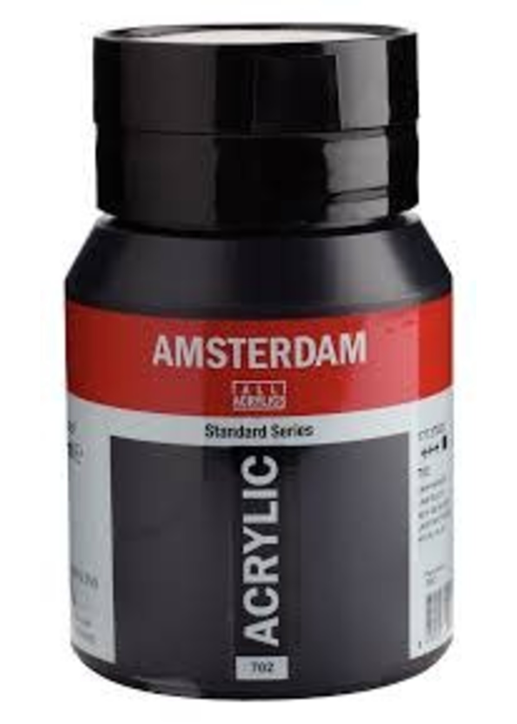Talens Amsterdam Amsterdam Standard Series Acrylverf Pot 500 ml Lampenzwart 702