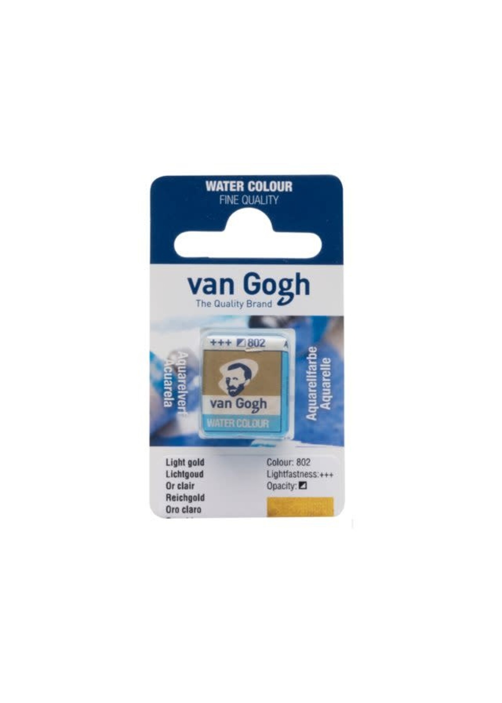 VAN GOGH Van Gogh Aquarelverf Napje 1 piece Lichtgoud 802