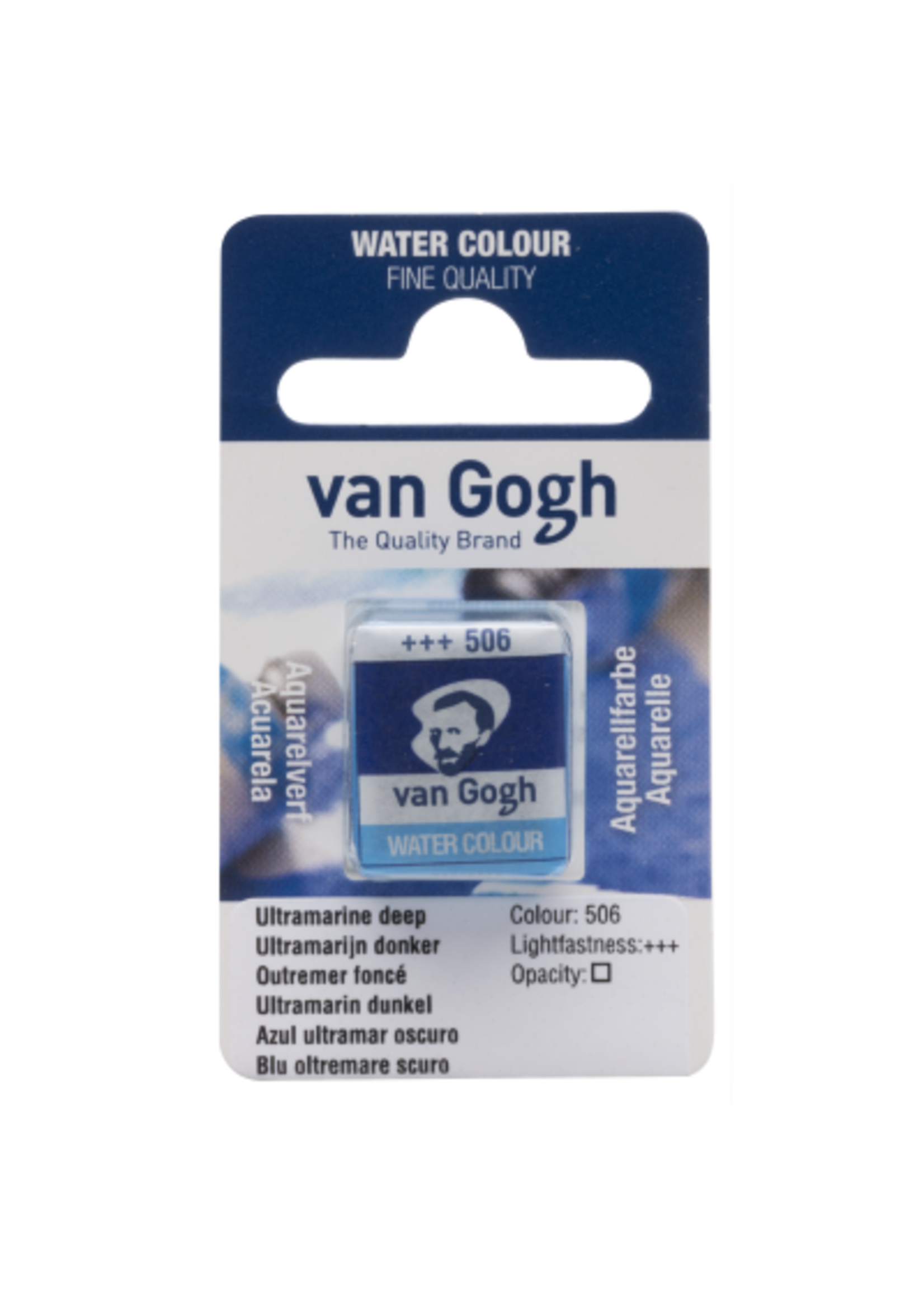 VAN GOGH Van Gogh Aquarelverf Napje 1 piece Ultramarijn Donker 506