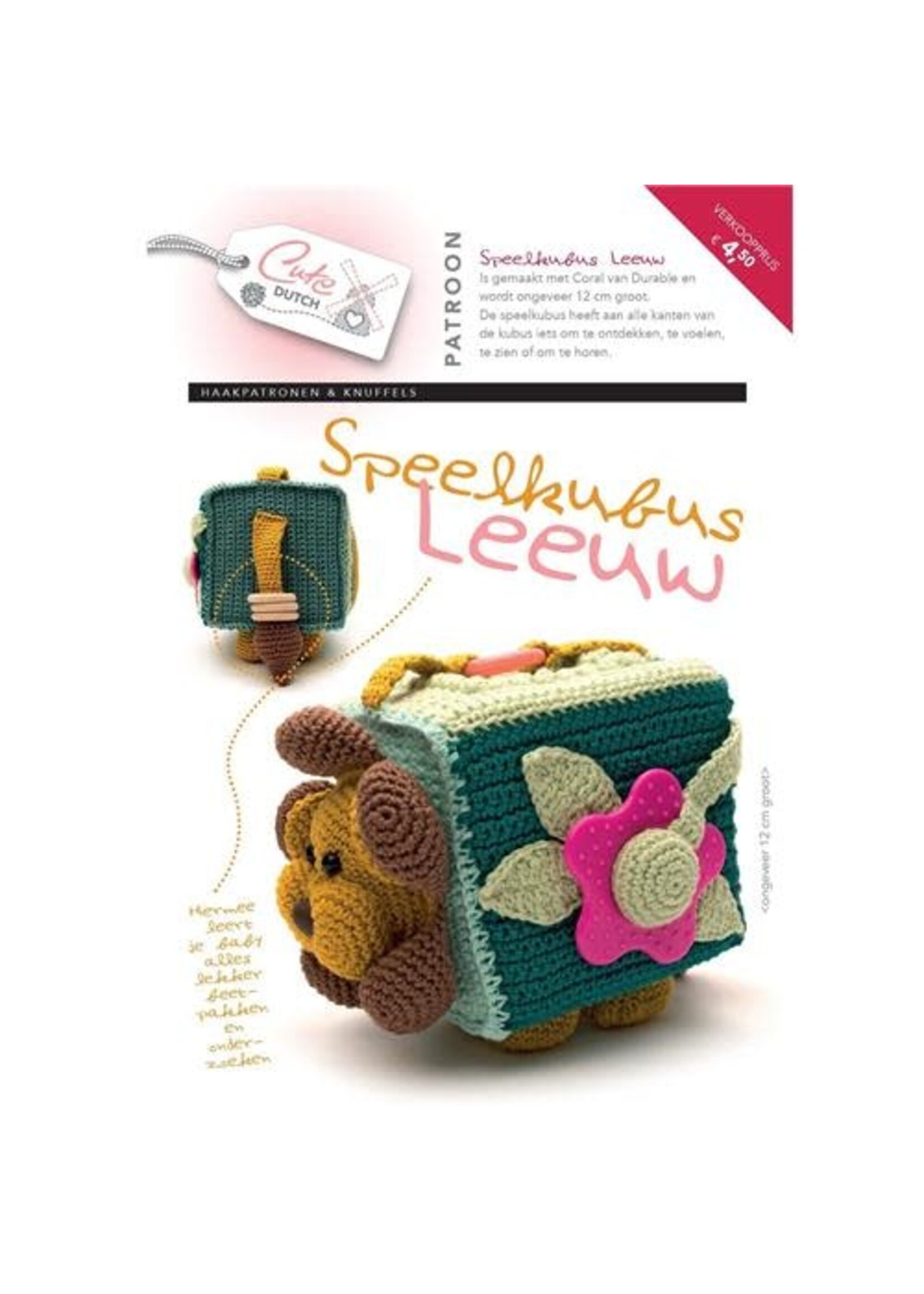 Cute Dutch Cute Dutch Patroonboekje Speelkubus Leeuw