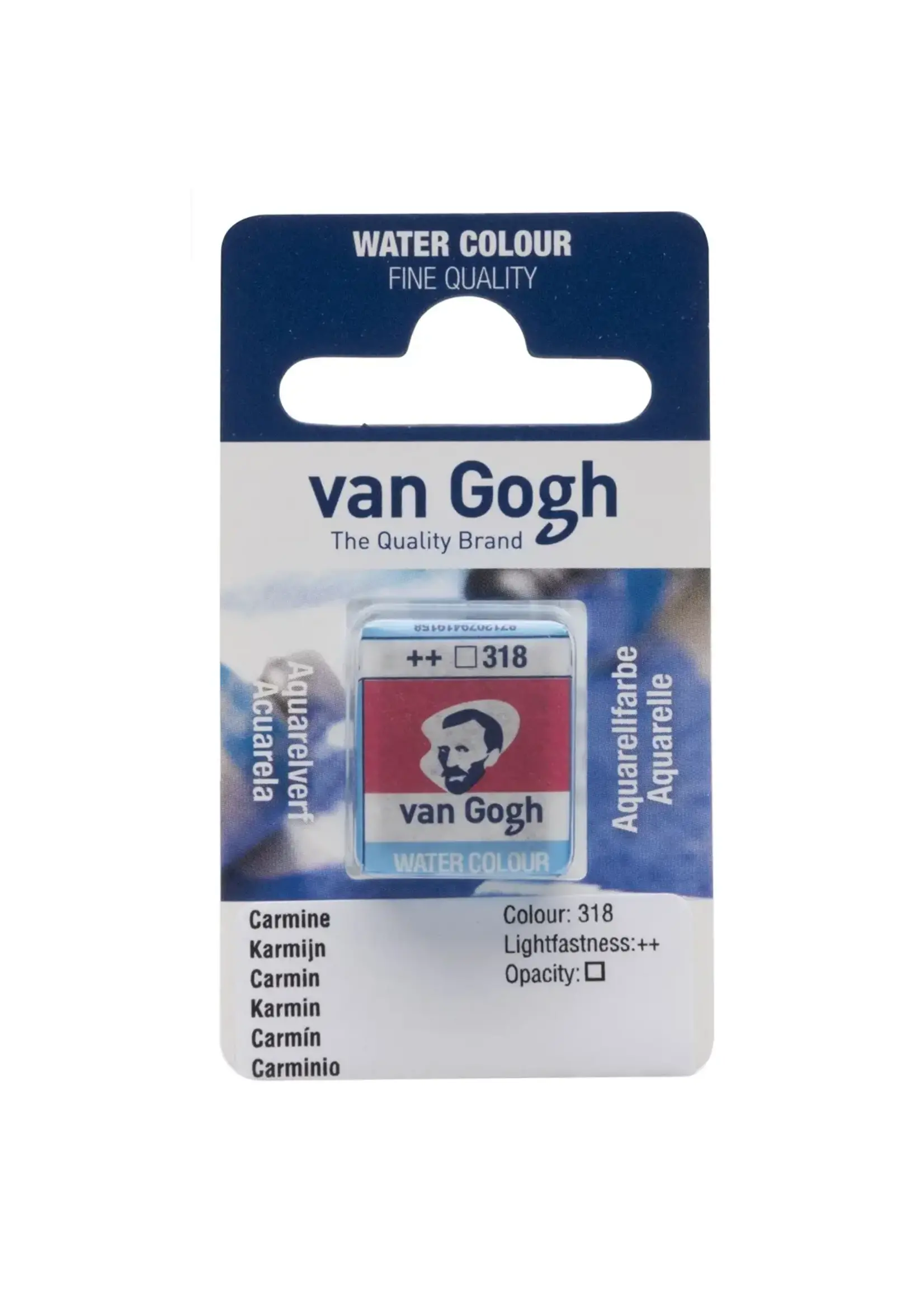 VAN GOGH Van Gogh Aquarelverf Napje 1 piece Karmijn 318