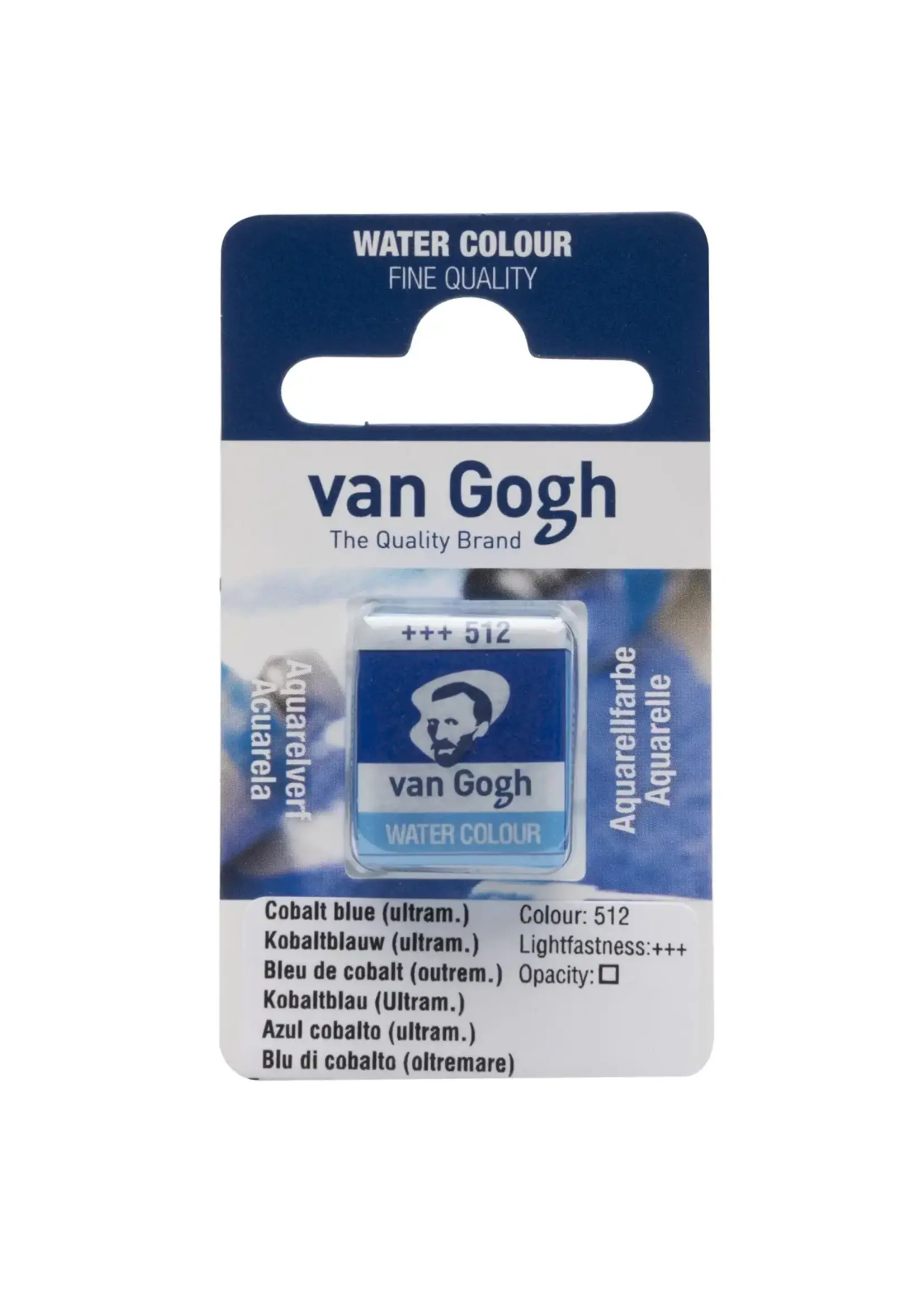 VAN GOGH Van Gogh Aquarelverf Napje 1 piece Kobaltblauw (Ultramarijn) 512