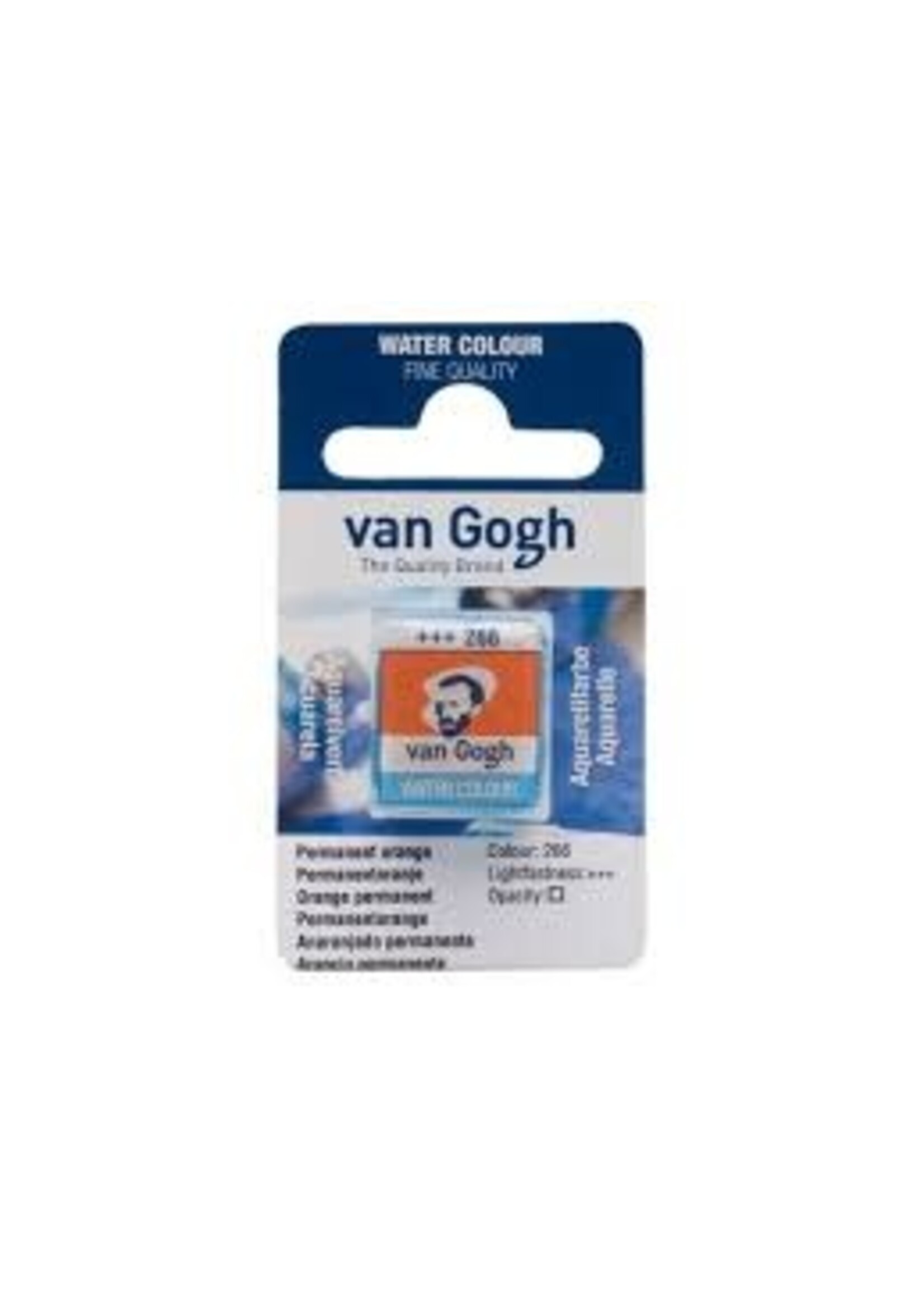VAN GOGH Van Gogh Aquarelverf Napje 1 piece Permanentoranje 266
