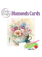 find it Doty Designs Diamond Cards - Cup of Blooms 1