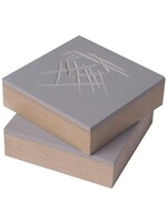 Esdee Essdee Linoleum Stempelblok 75x75 mm 2 stuks