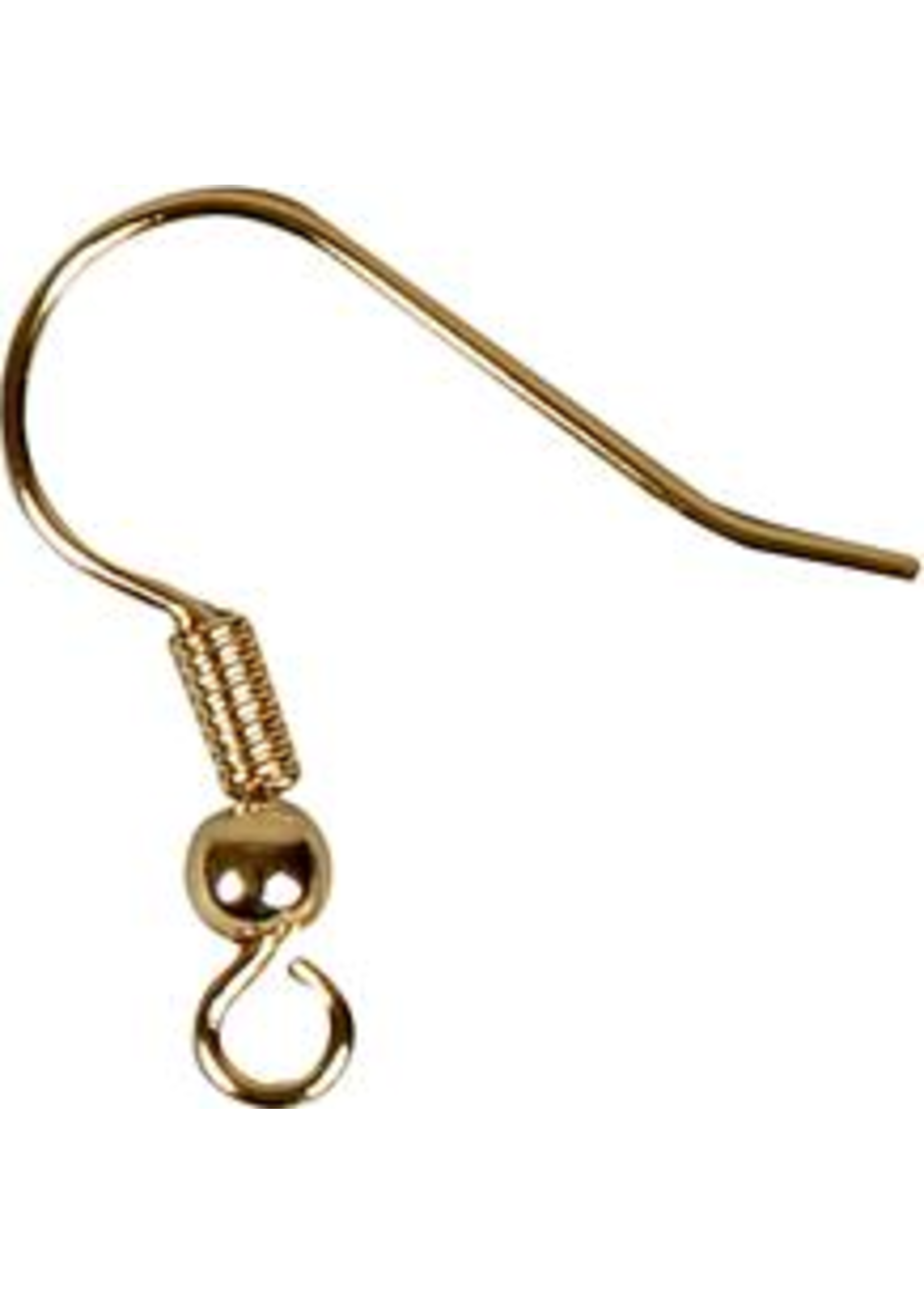 CChobby CC Franse Oorbelhaak 18 mm Goud