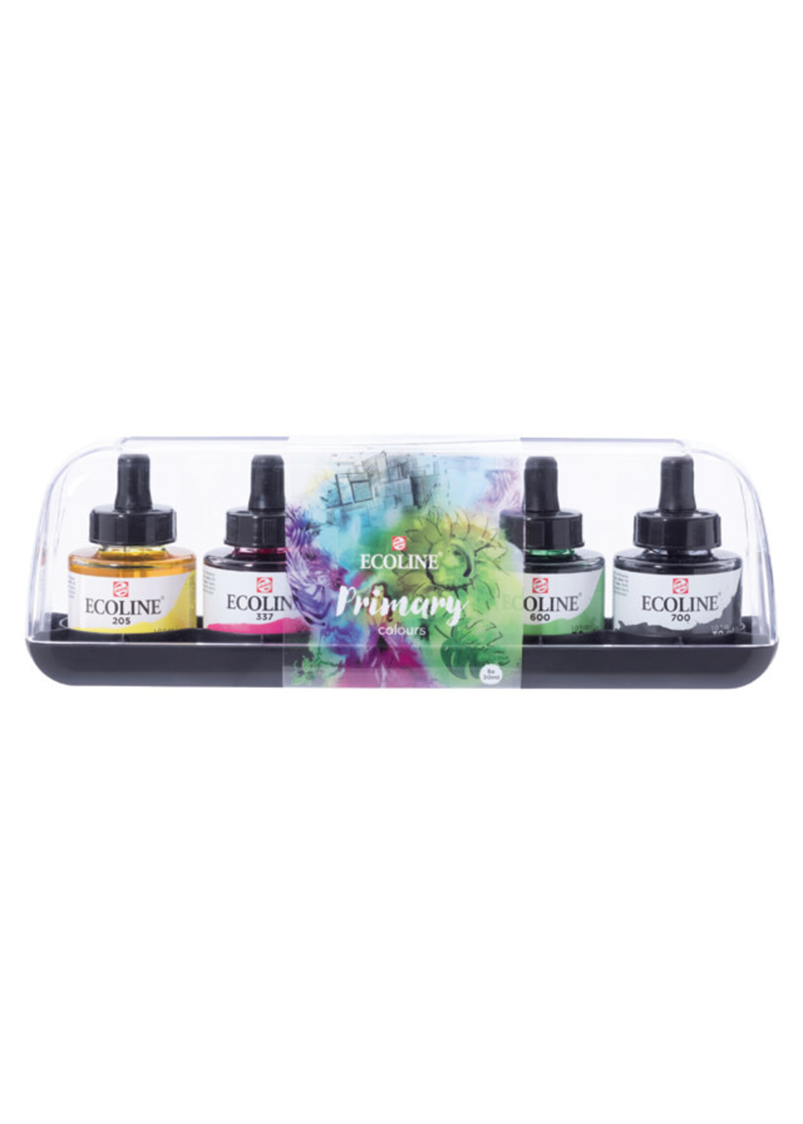 ECOLINE Ecoline Vloeibare waterverf set Primair | 5 x 30 ml
