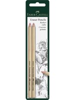 Faber-Castell Gumpotlood Faber-Castell Perfection 7056 2 stuks op blister