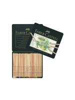 Faber-Castell Pastelpotlood Faber-Castell Pitt metalen etui a 24 stuks