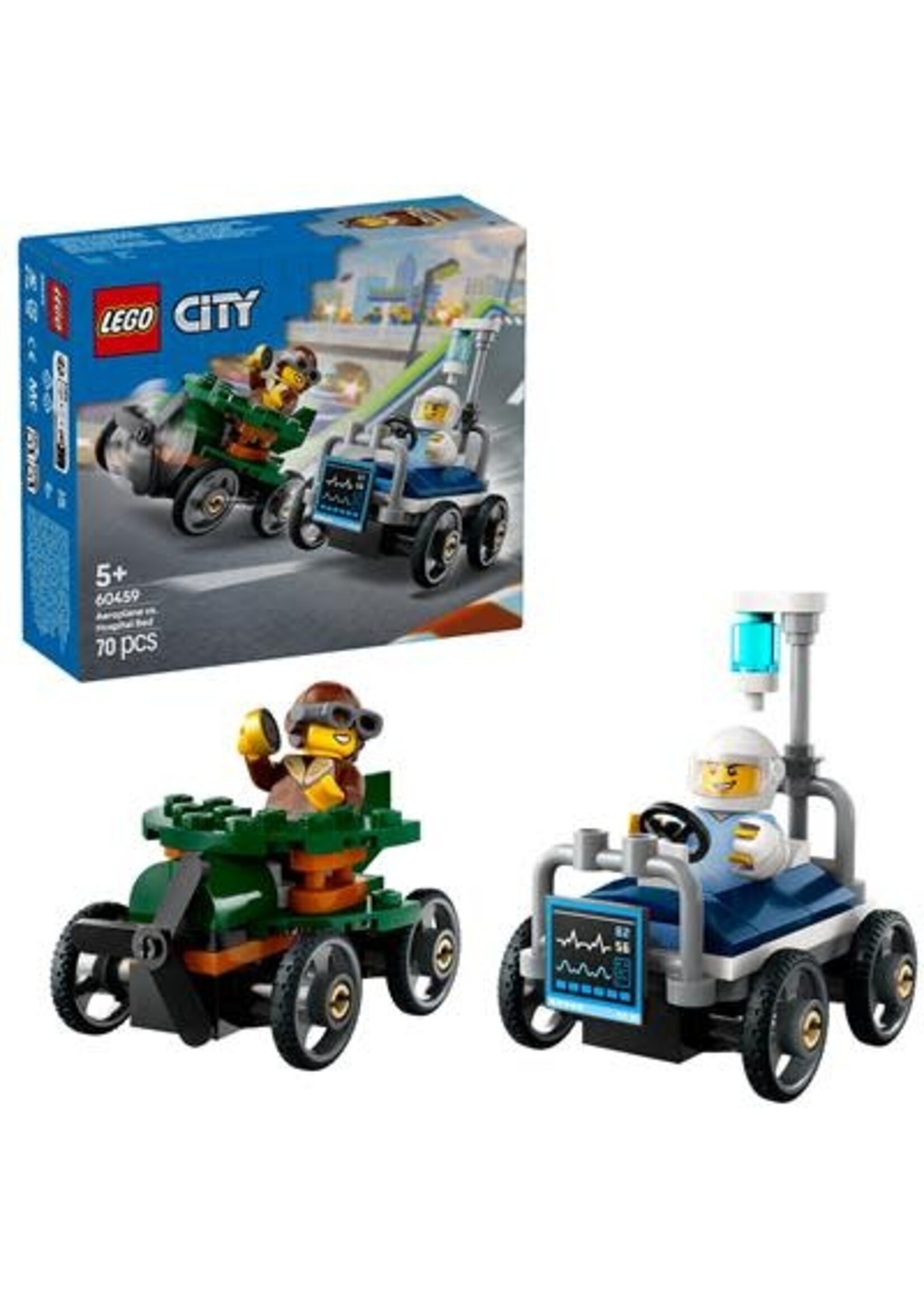 Lego Lego 60459 City Great Vehicles Vliegtuig Ziekenhuis