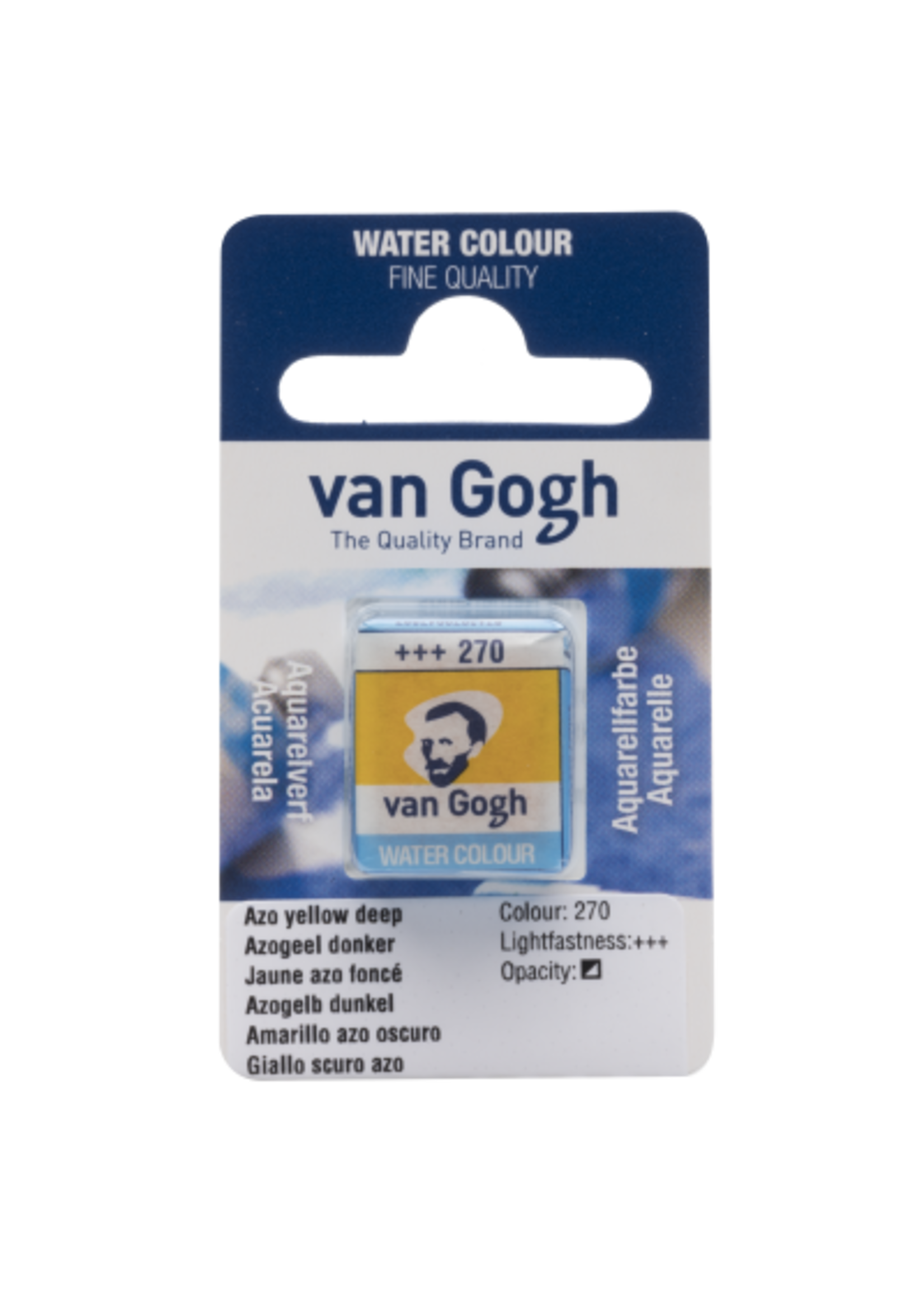 VAN GOGH Van Gogh Aquarelverf Napje 1 piece Azogeel Donker 270