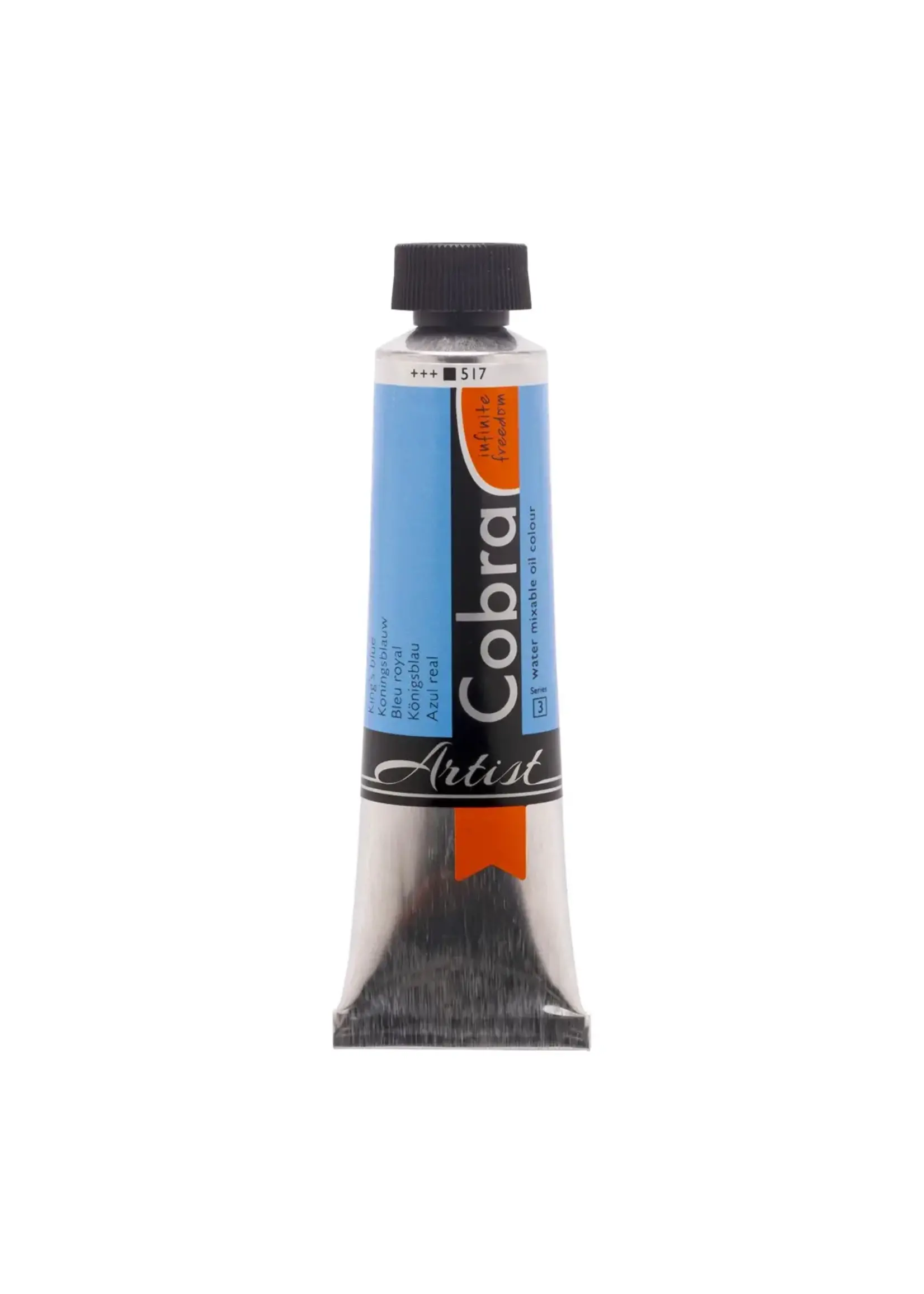 COBRA Cobra Artist Water Vermengbare Olieverf Tube 40 ml Koningsblauw 517