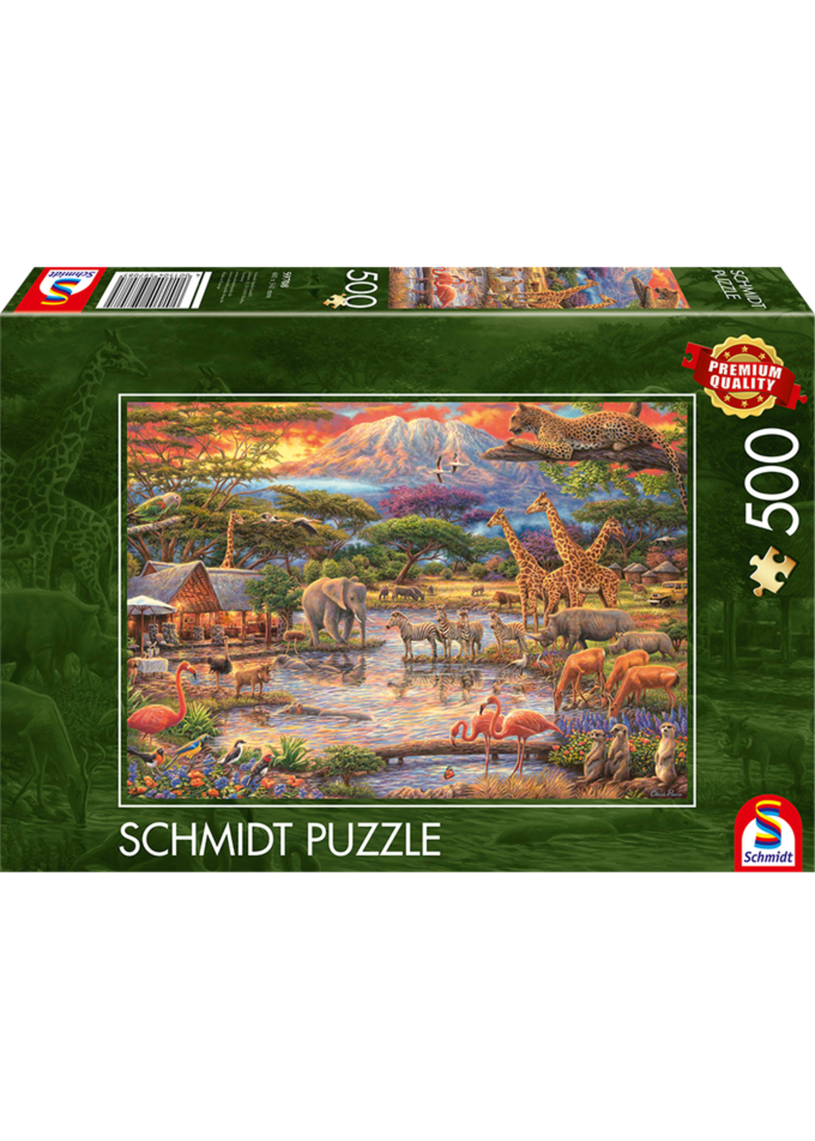 Schmidt Paradijs aan de Kilimanjaro - 500 stukjes