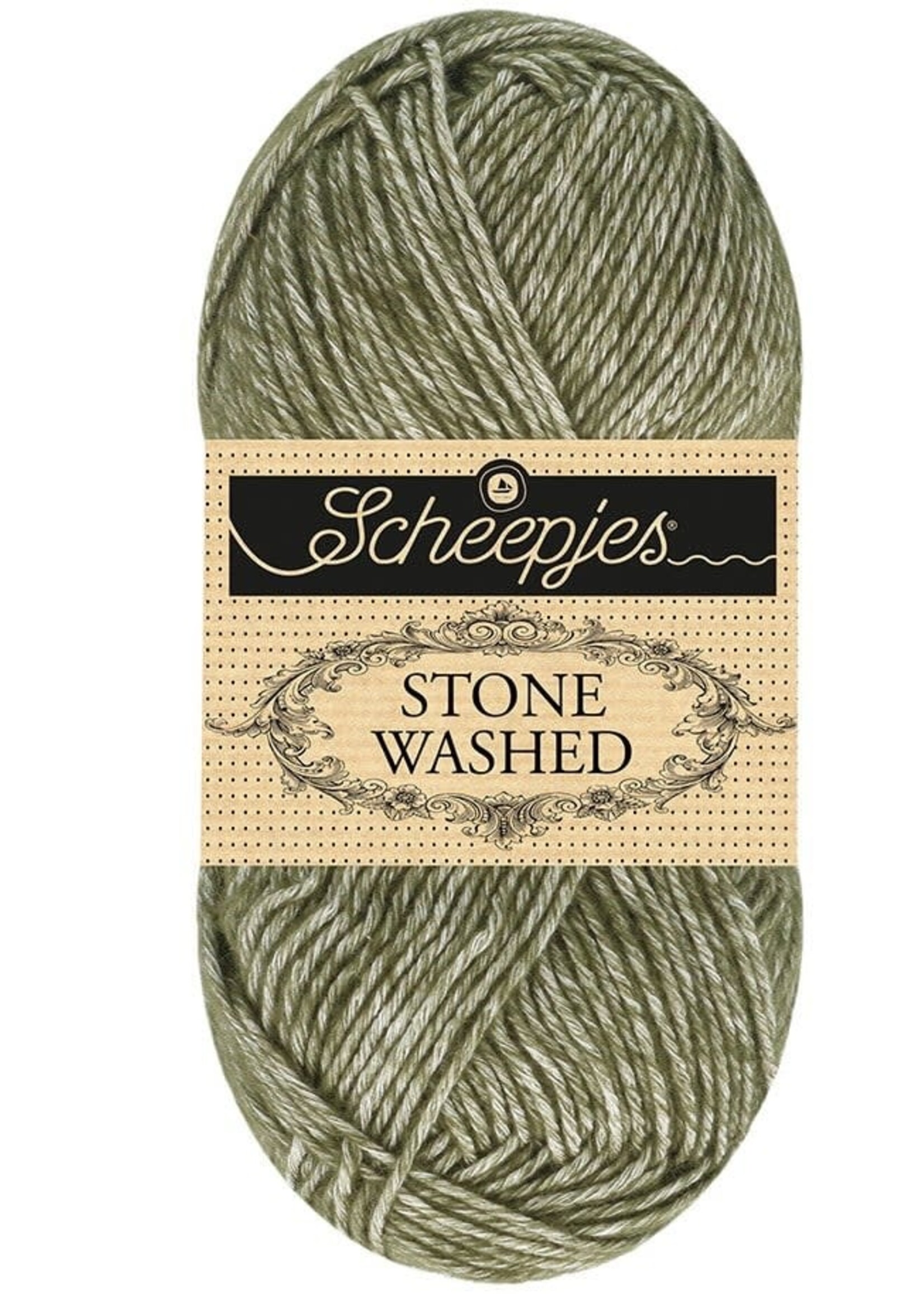 Scheepjes Scheepjes Stone Washed 50g 851 Chlorite Green