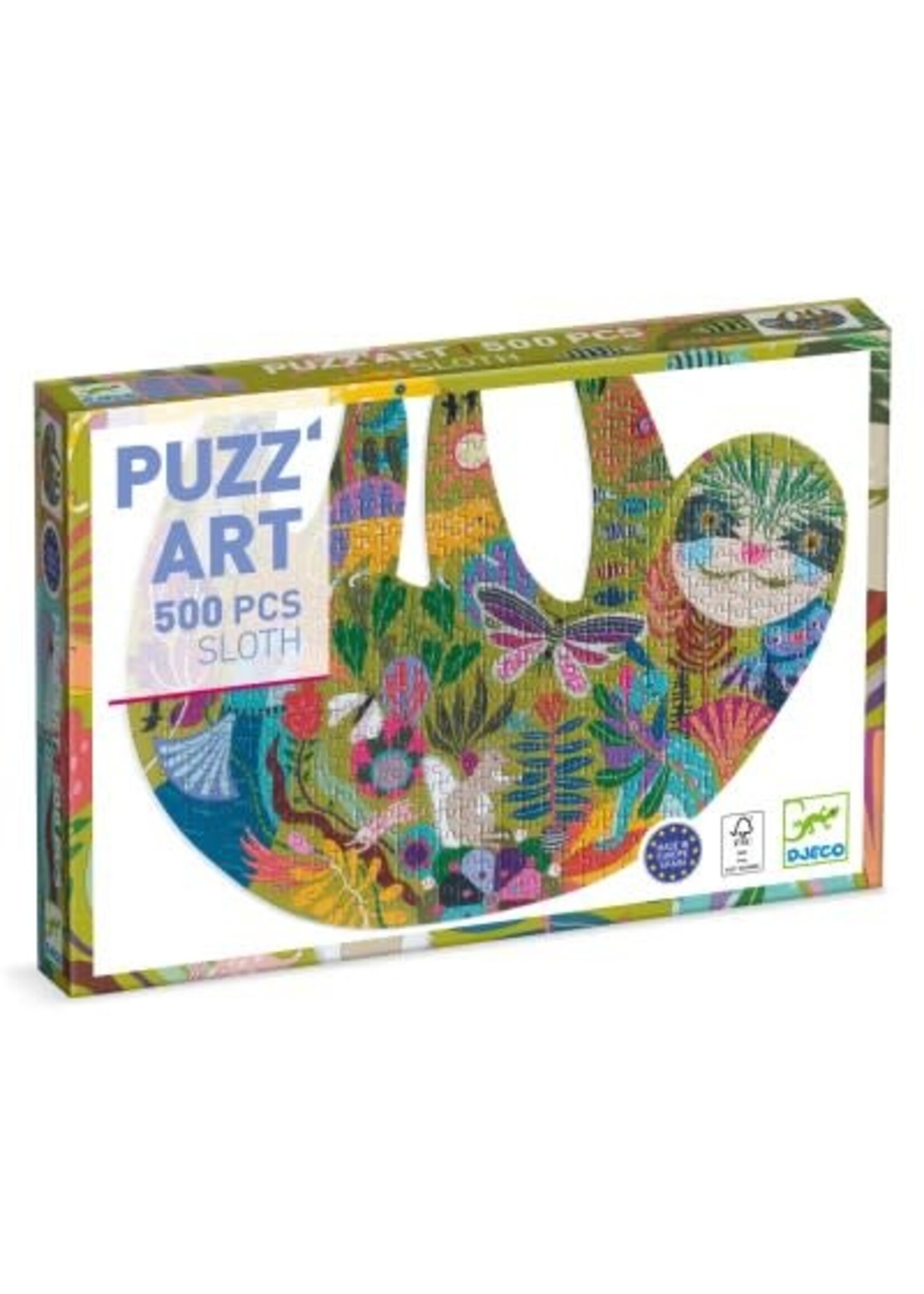 Djeco Djeco luiaard puzzel (500 stukjes)