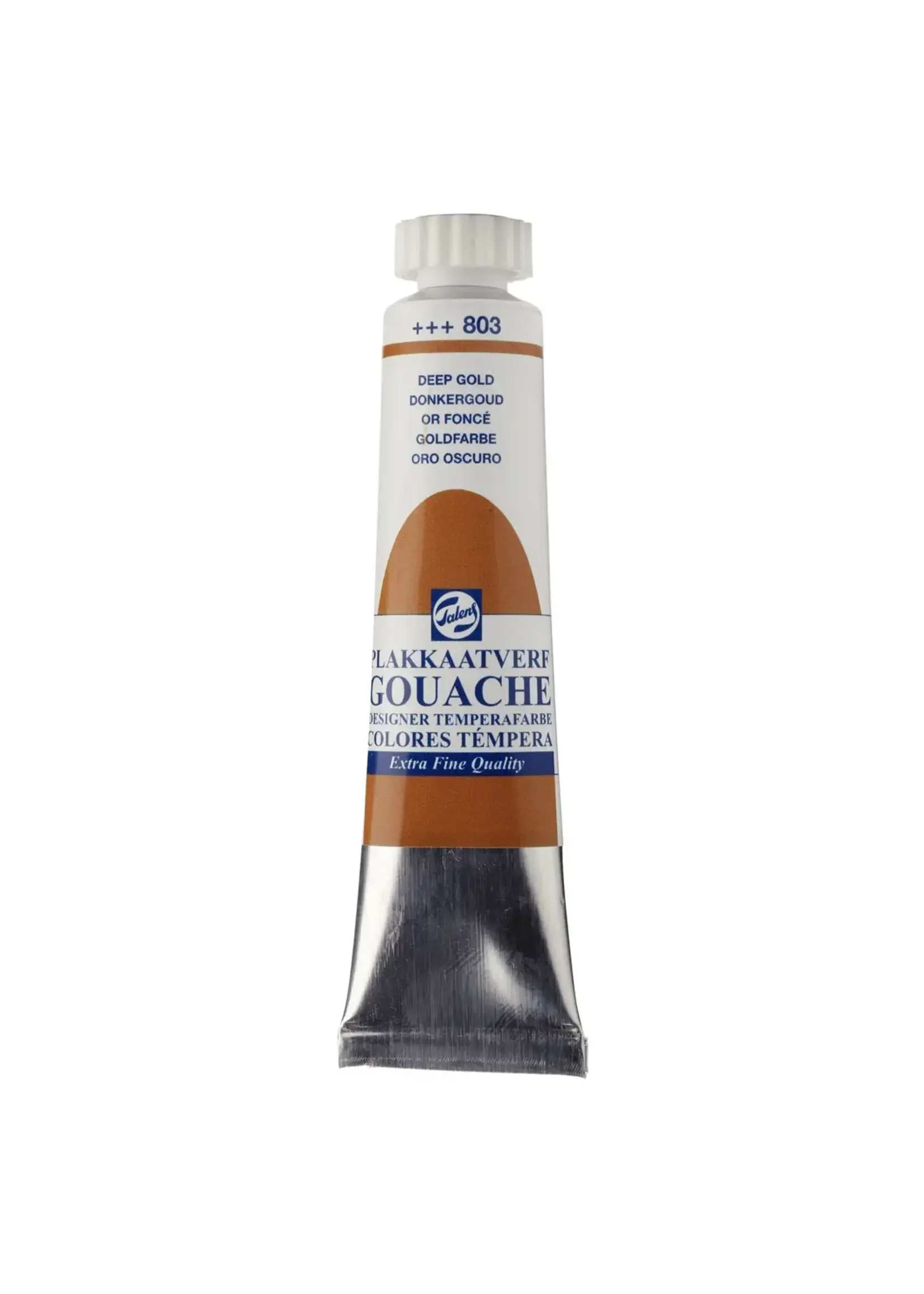 Talens Talens Gouache Extra Fine Quality Tube 20 ml Donkergoud 803