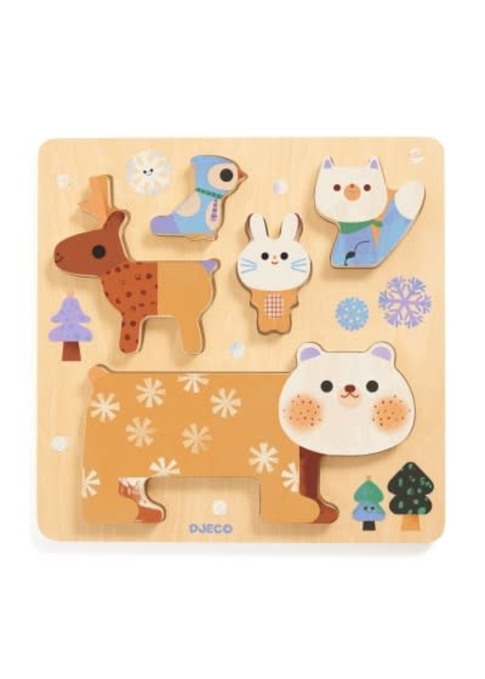 Djeco Djeco WoodyStack Stapel puzzel