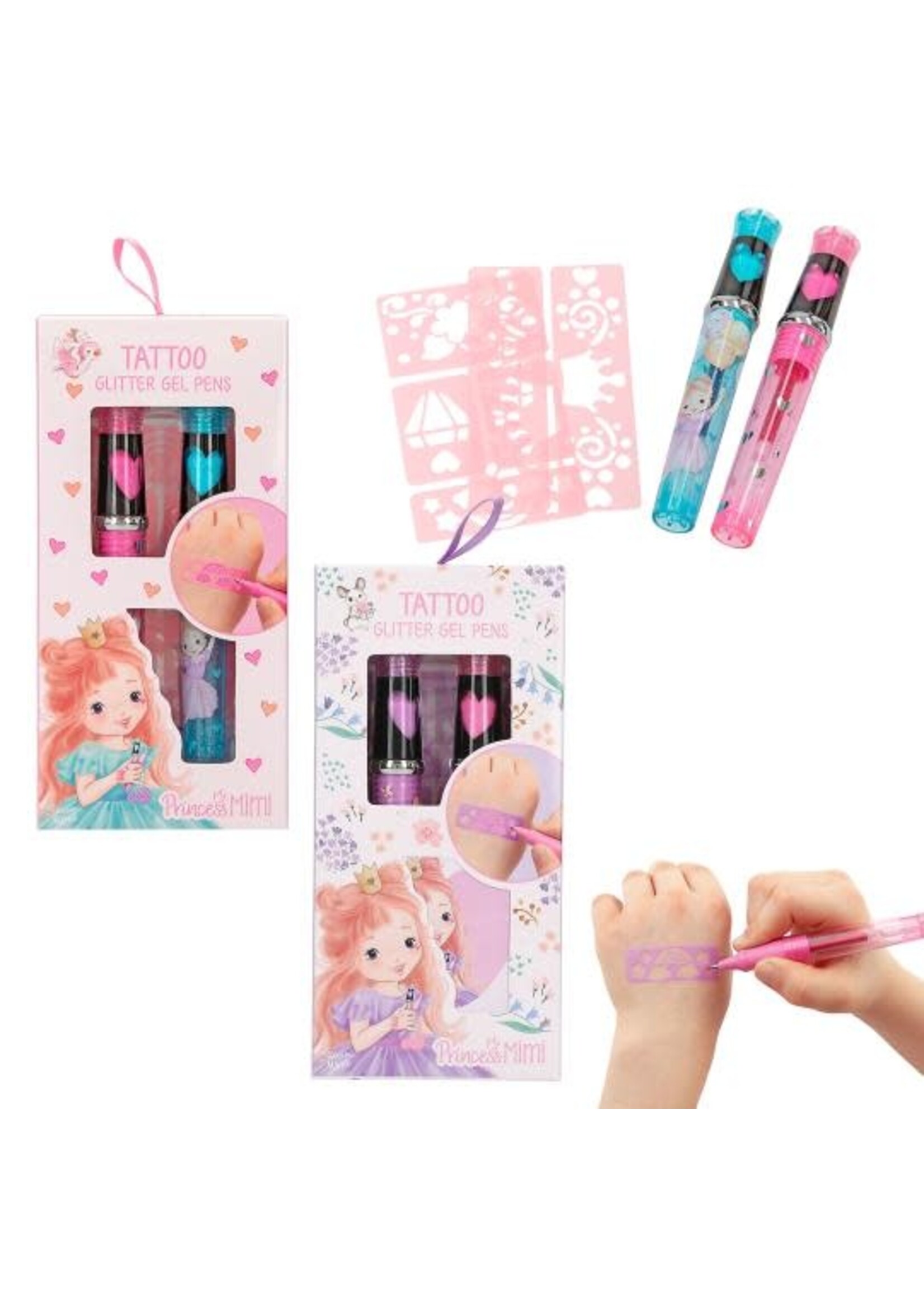 Princess Mimi Princess Mimi tattoo glitter gelpennen