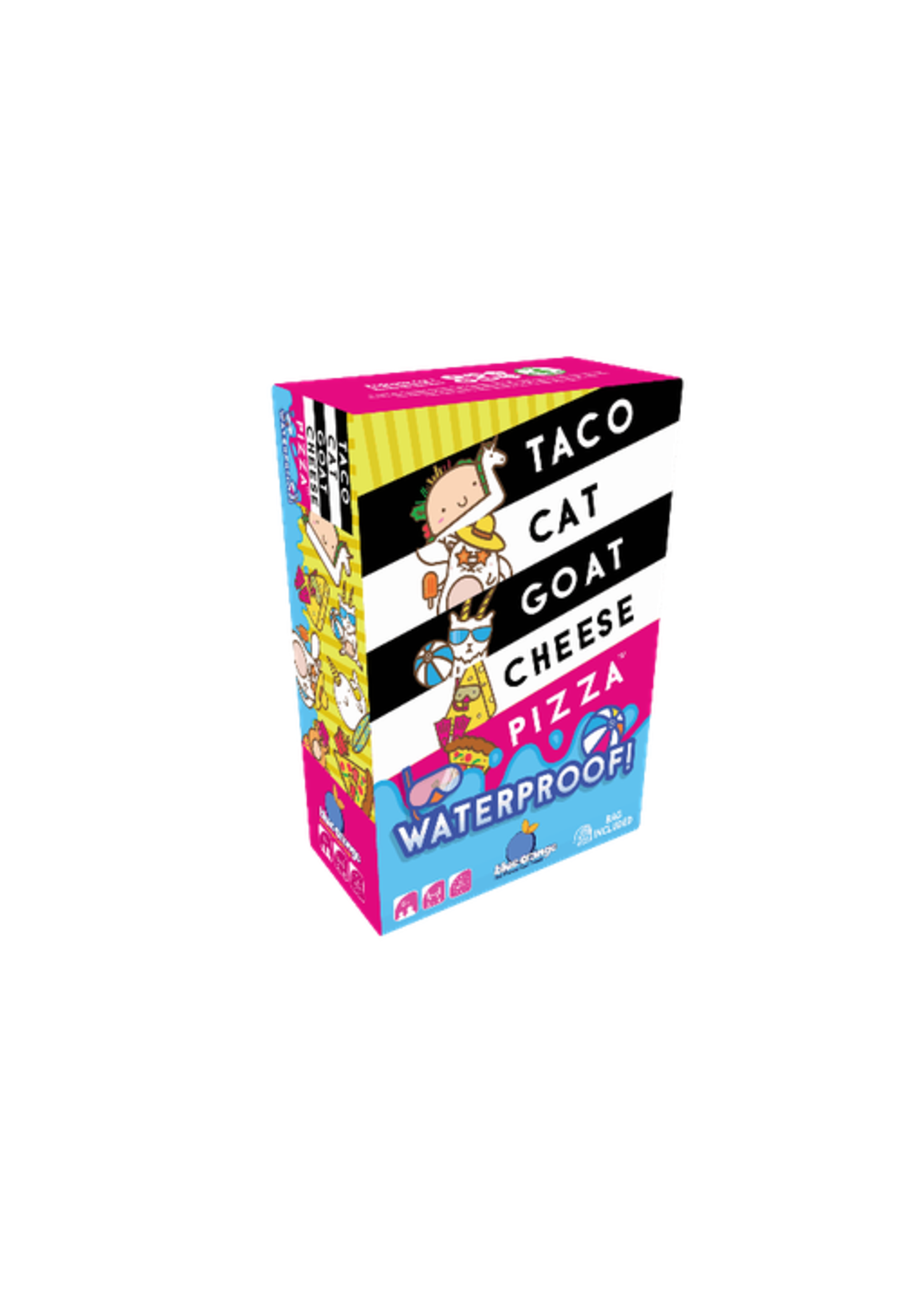 Blue Orange Taco Cat Goat Cheese Pizza Waterproof