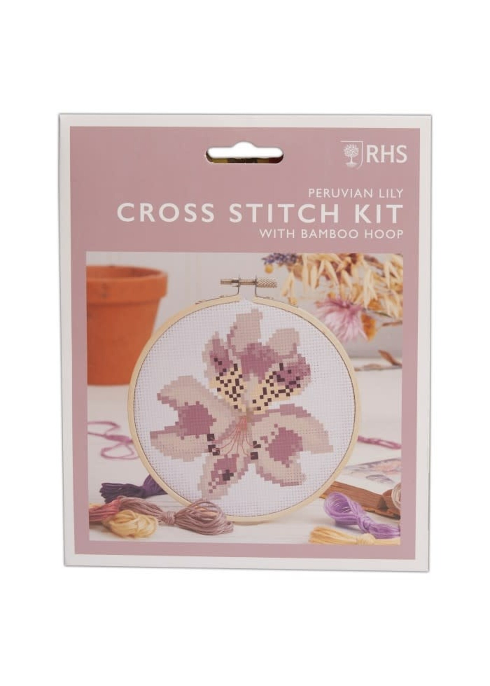 RHS Kruissteek Kit - Peruaanse lelie