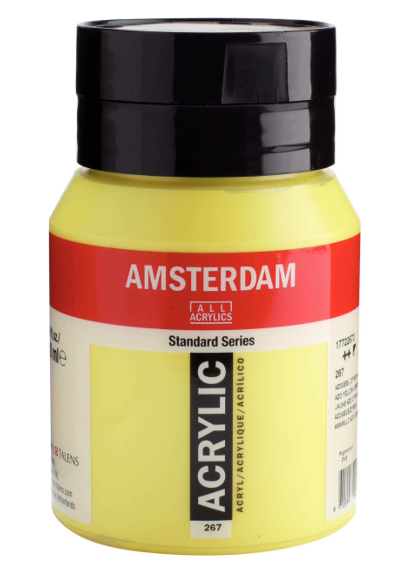 Talens Amsterdam Amsterdam Standard Series Acrylverf Pot 500 ml Azogeel Citroen 267