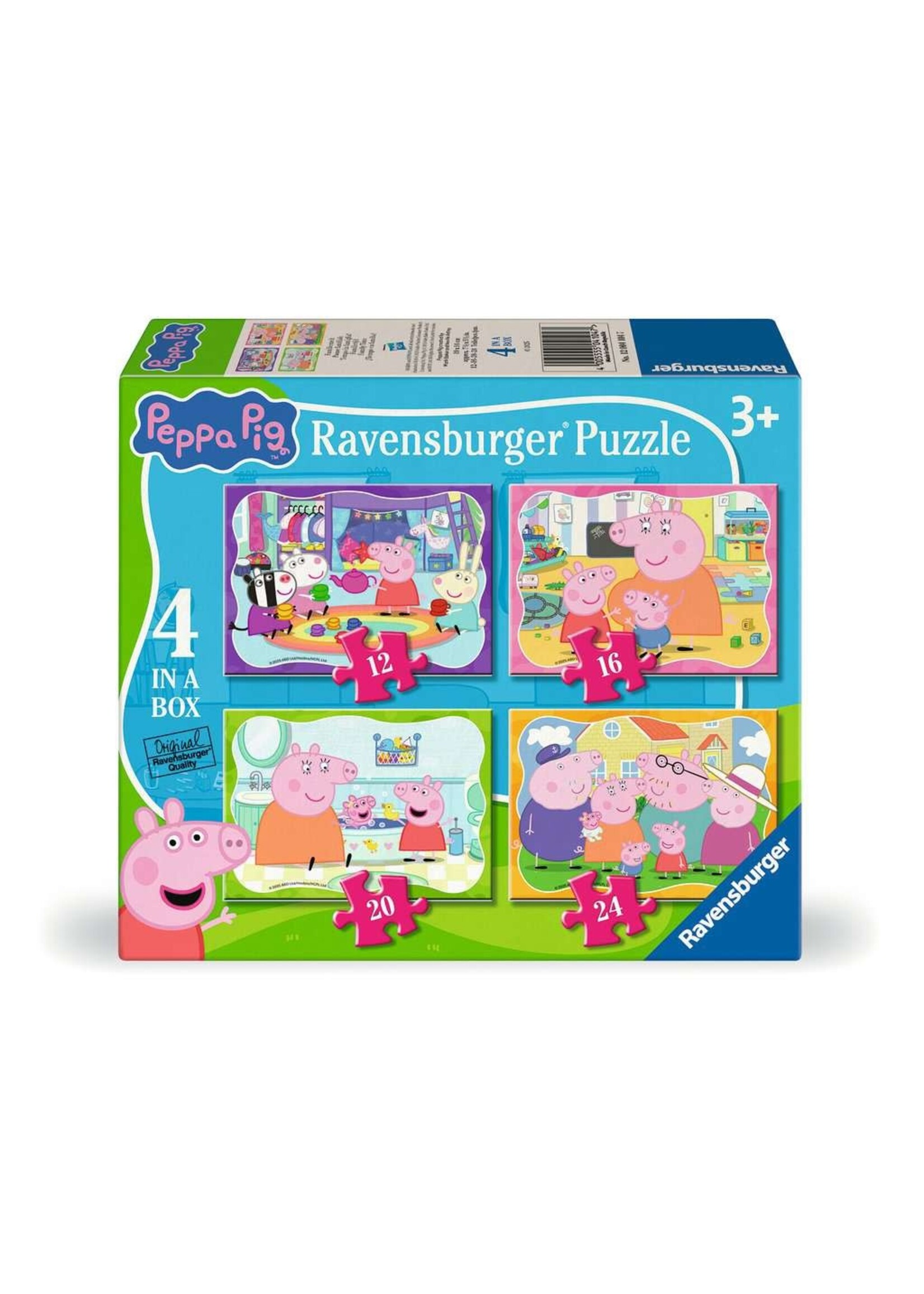 Ravensburger Ravensburger Peppa Pig (12+16+20+24 stukjes)