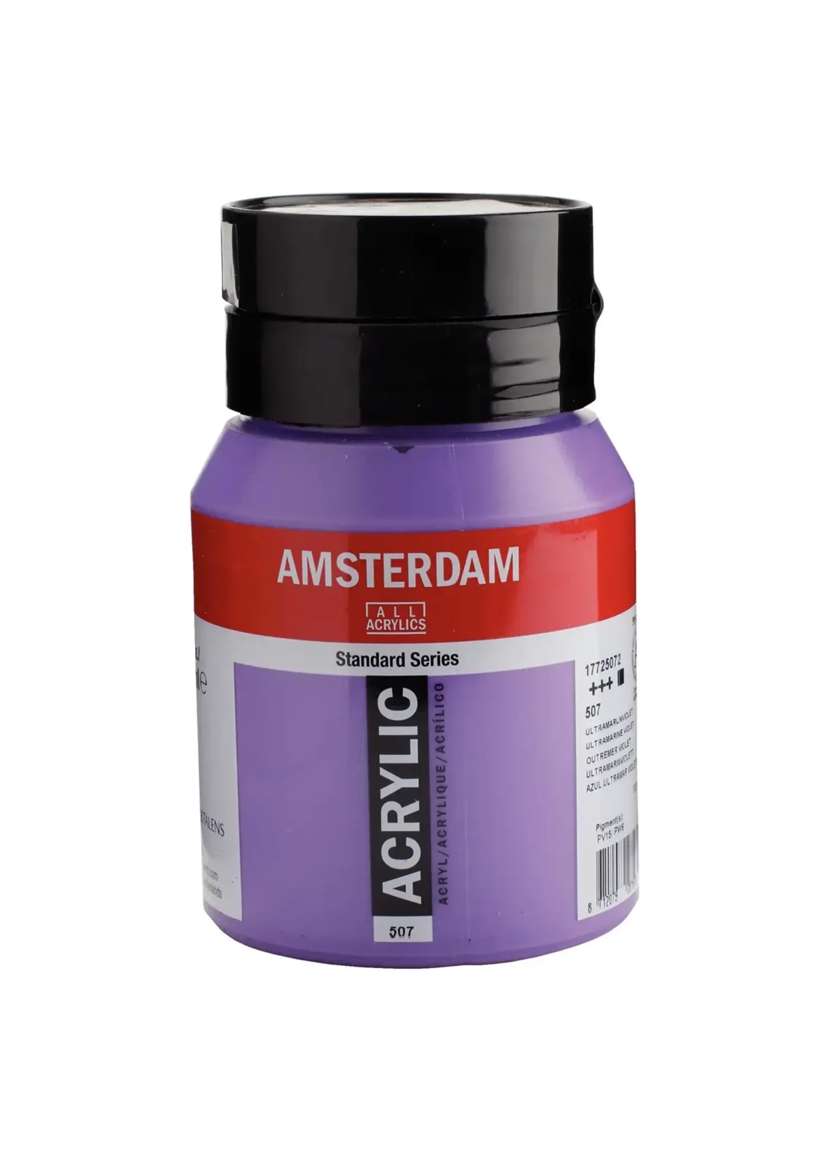 Talens Amsterdam Amsterdam Standard Series Acrylverf Pot 500 ml Ultramarijnviolet 507