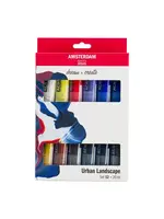 Talens Amsterdam Amsterdam Standard Series acrylverf urban landschap set | 12 × 20 ml 