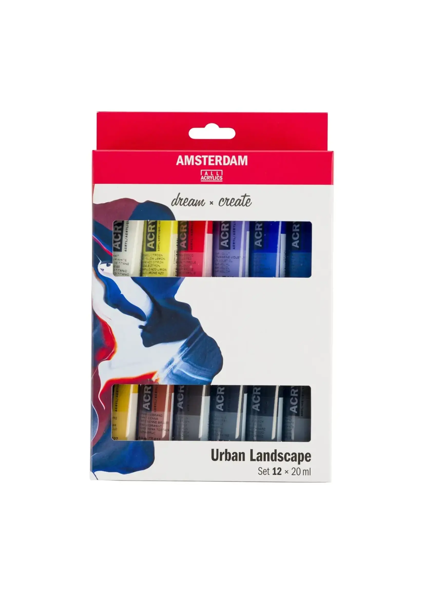 Talens Amsterdam Amsterdam Standard Series acrylverf urban landschap set | 12 × 20 ml 