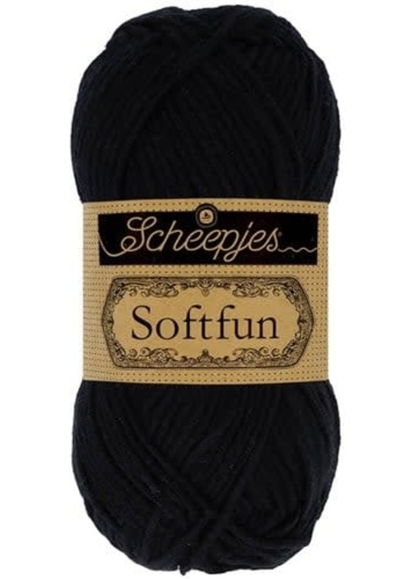 Scheepjes Scheepjes Softfun 50g zwart