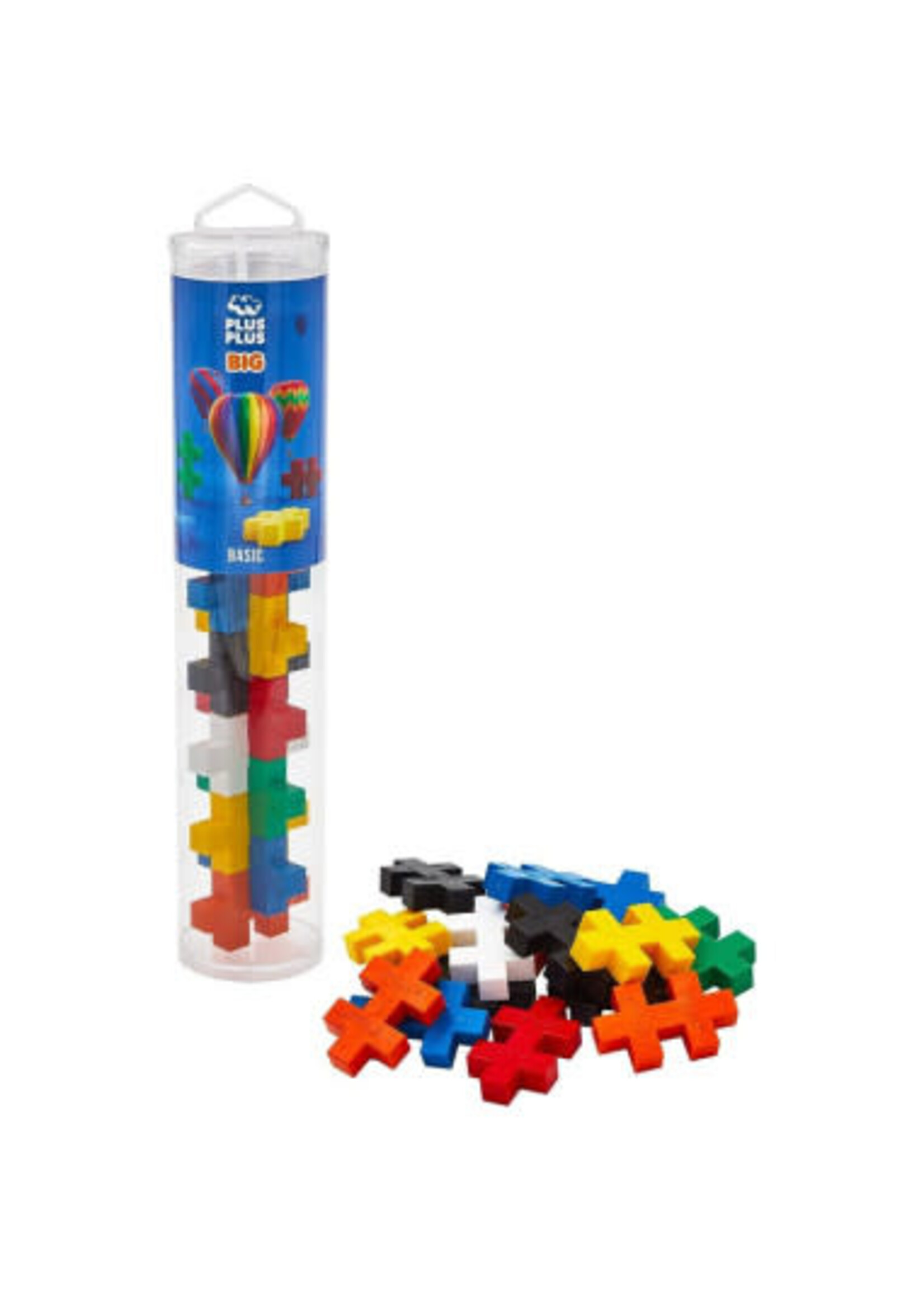Plus-Plus Plus Plus Tube basic BIG : 15 stuks