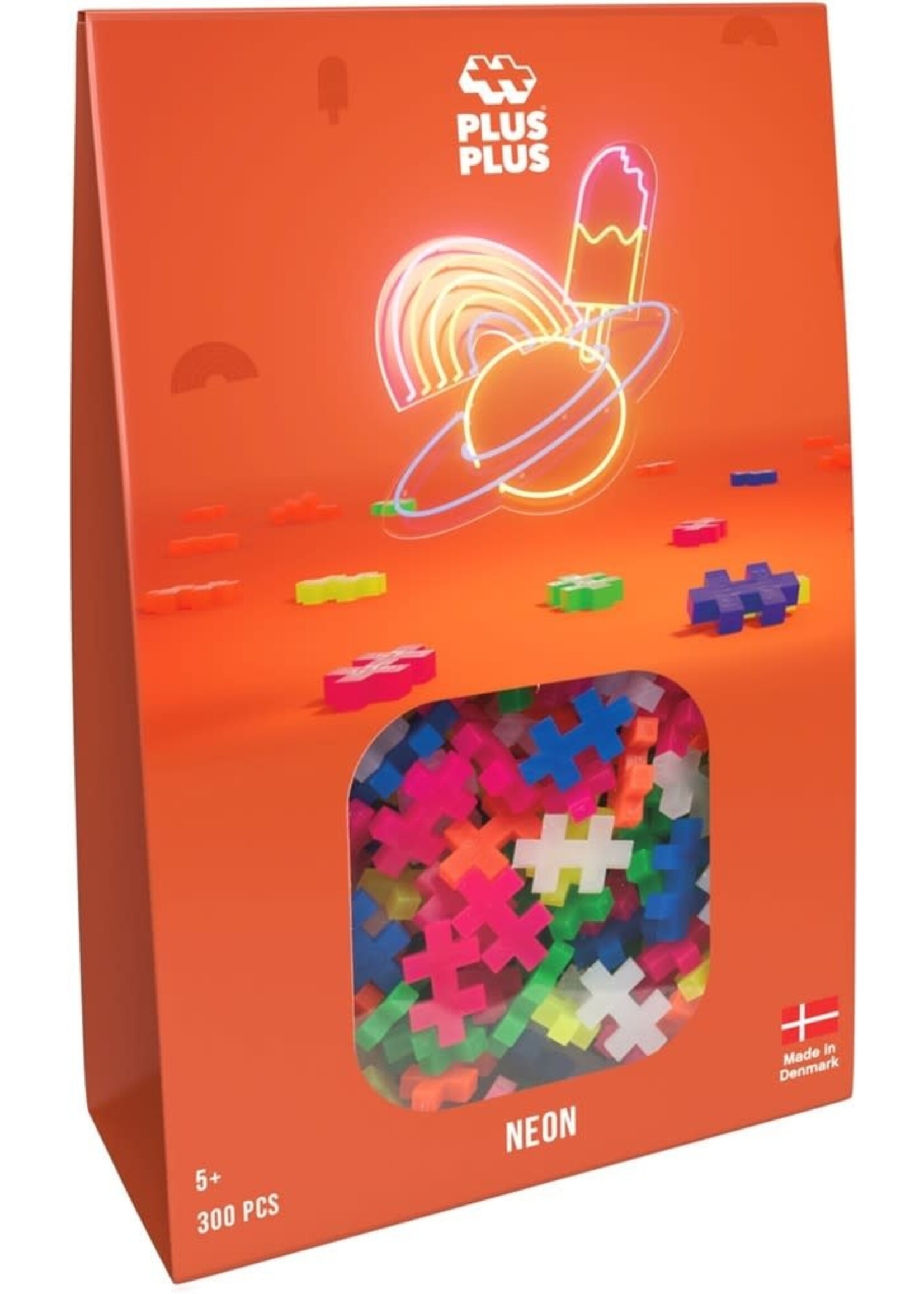 Plus-Plus Plus-Plus Neon: 300 stuks (3351)