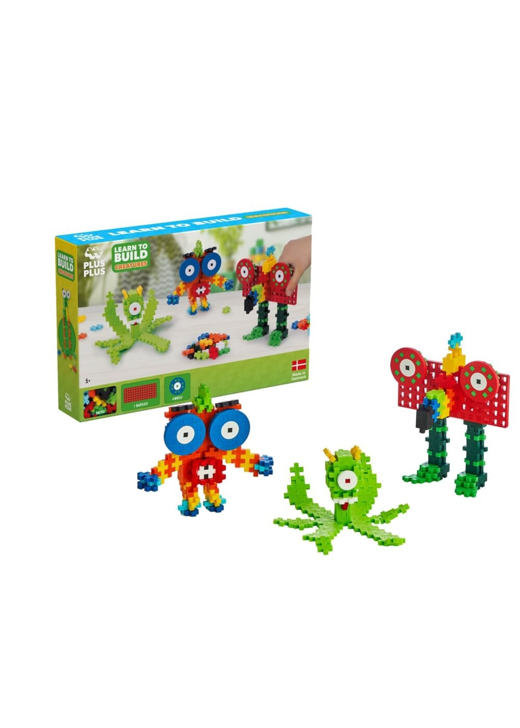 Plus-Plus Learn to Build monsters Plus-Plus 240 stukjes (3907)