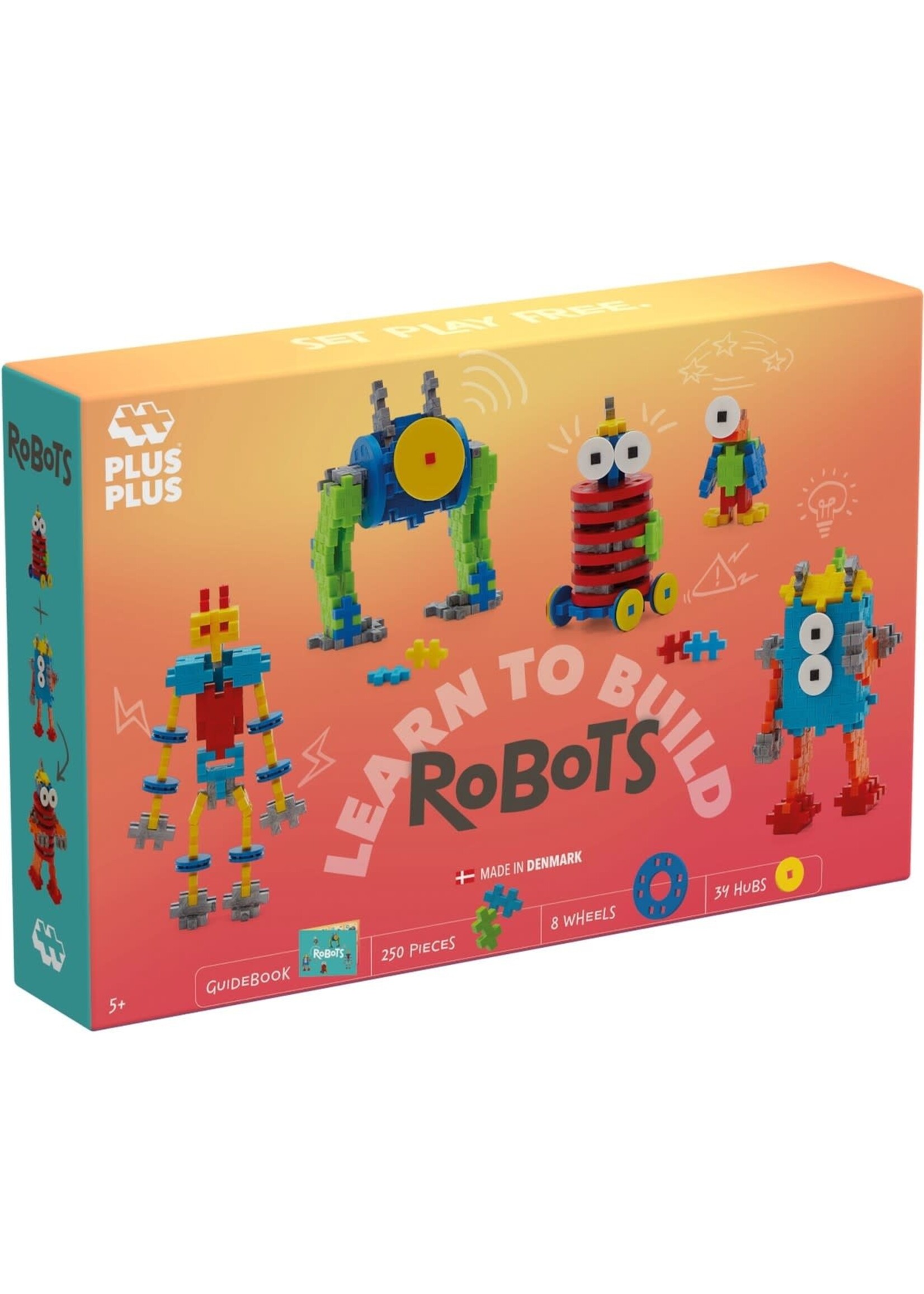 Plus-Plus Learn to Build Robots Plus-Plus 275 stuks (3963)