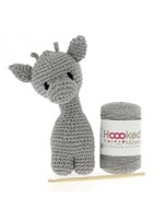 Hoooked Hoooked haakpakket Ziggy de grijze giraffe