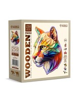 woodencity Wooden Puzzel - Gaudy Cougar (150 stukjes)