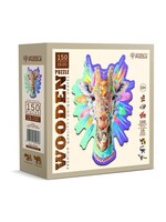 woodencity Wooden Puzzel - Natty Giraffe (150 stukjes)