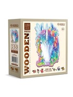 woodencity Wooden Puzzel - Stylish Unicorn (150 stukjes)