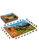 woodencity Wooden Puzzel - Sankt Magdalena Dolomieten Italië (1000 stukjes)